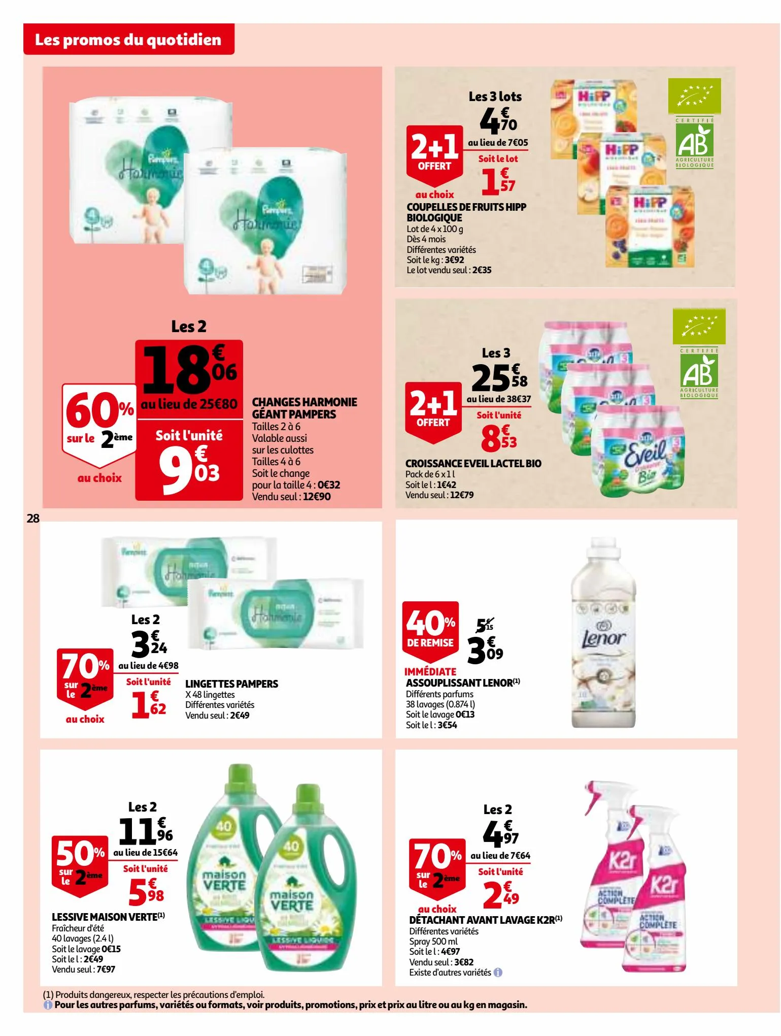 Catalogue Vos produits laitiers préférés à petit prix!, page 00028