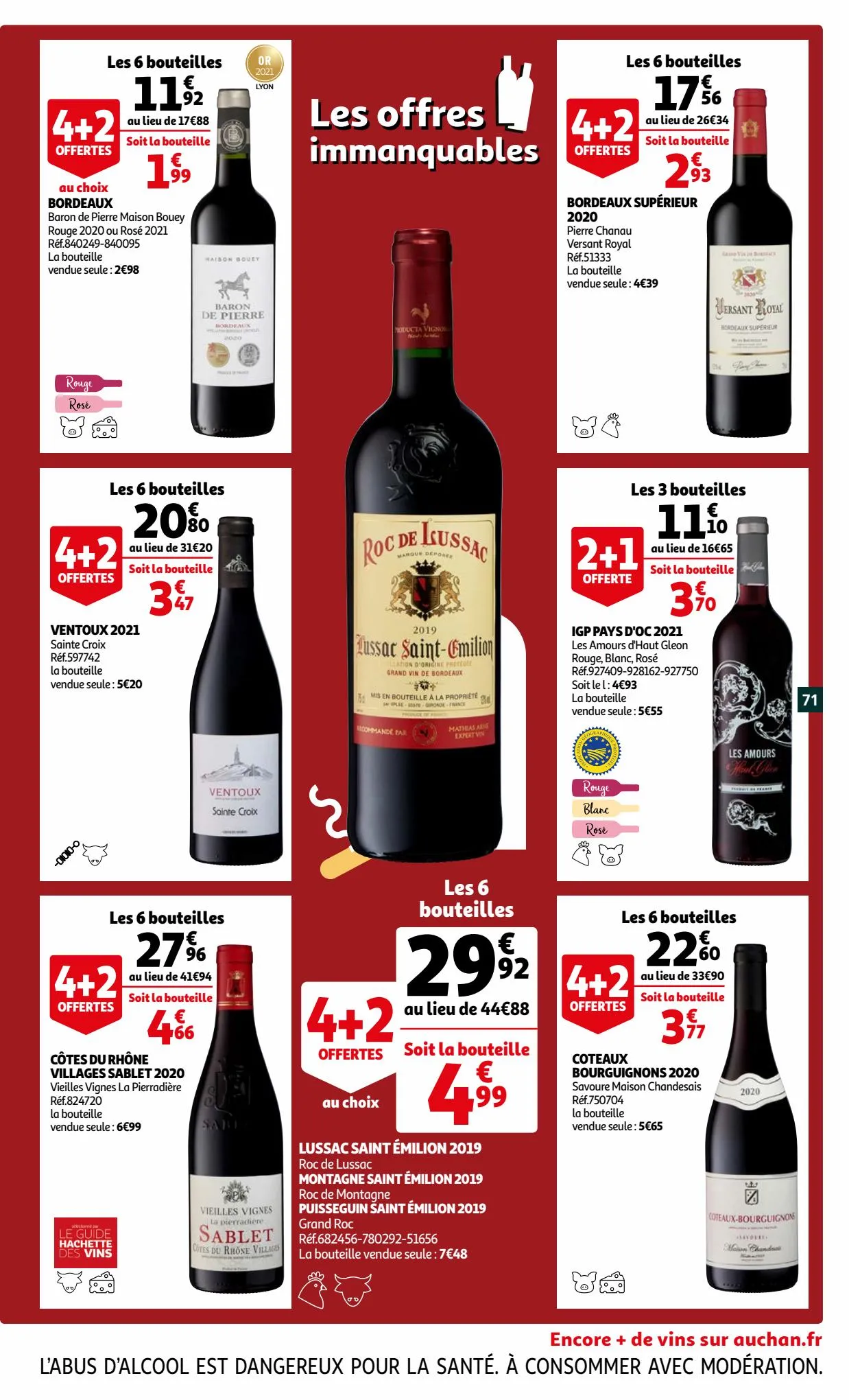 Catalogue la foire aux vins, page 00071