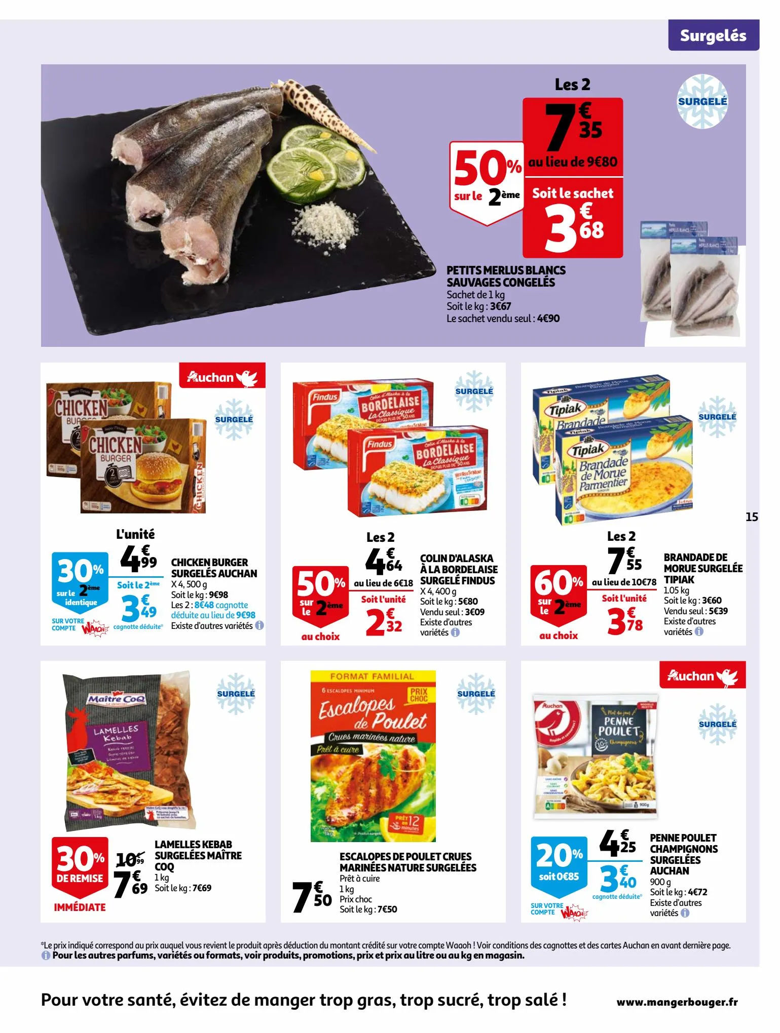 Catalogue 60% de remise immédiate sur le 2ème, page 00015