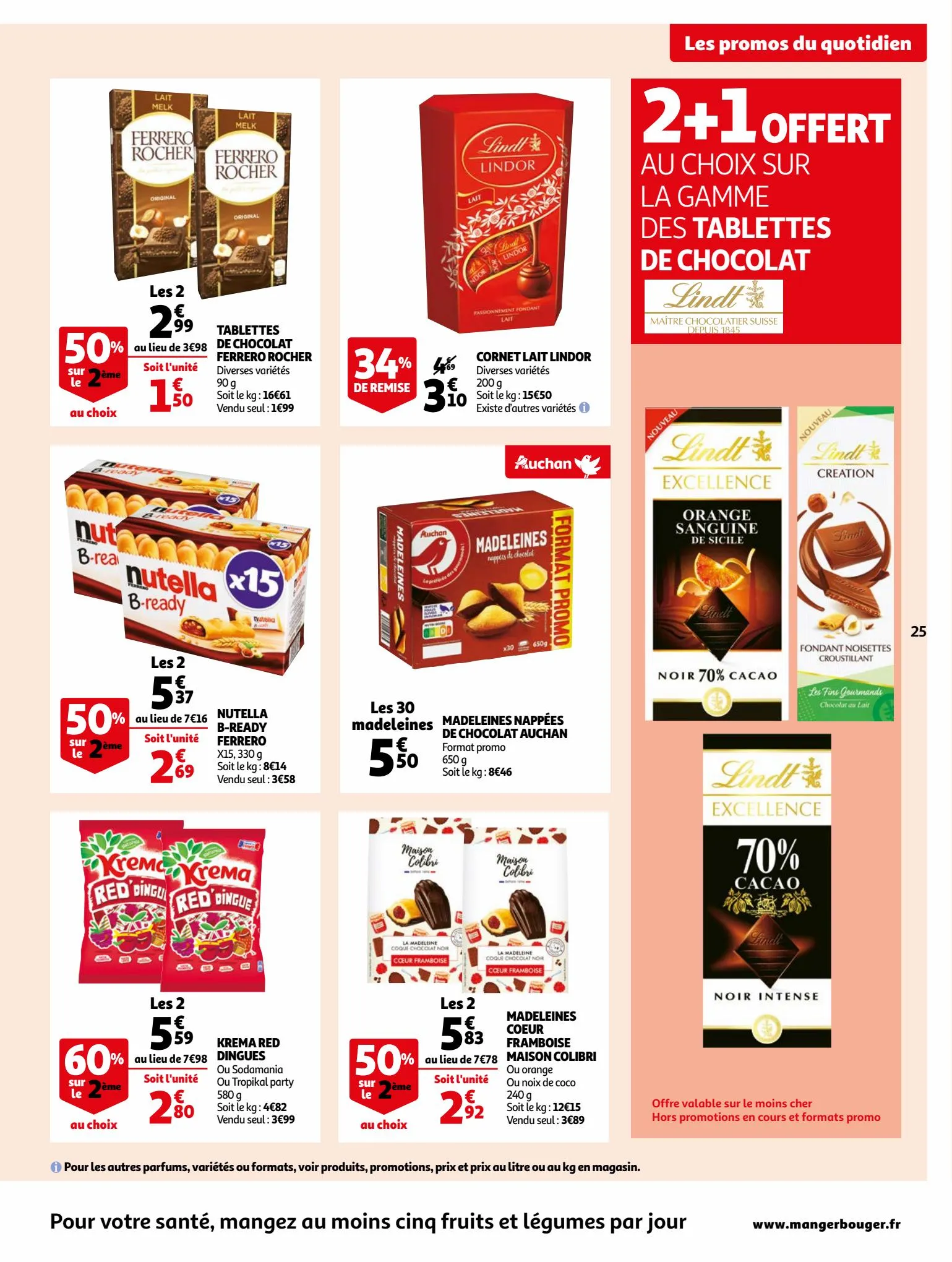 Catalogue 60% de remise immédiate sur le 2ème, page 00025