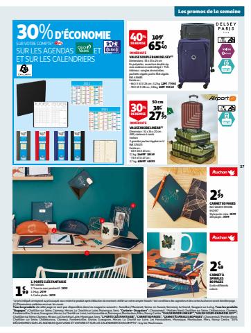 Catalogue Auchan | 60% de remise immédiate sur le 2ème | 05/10/2022 - 11/10/2022
