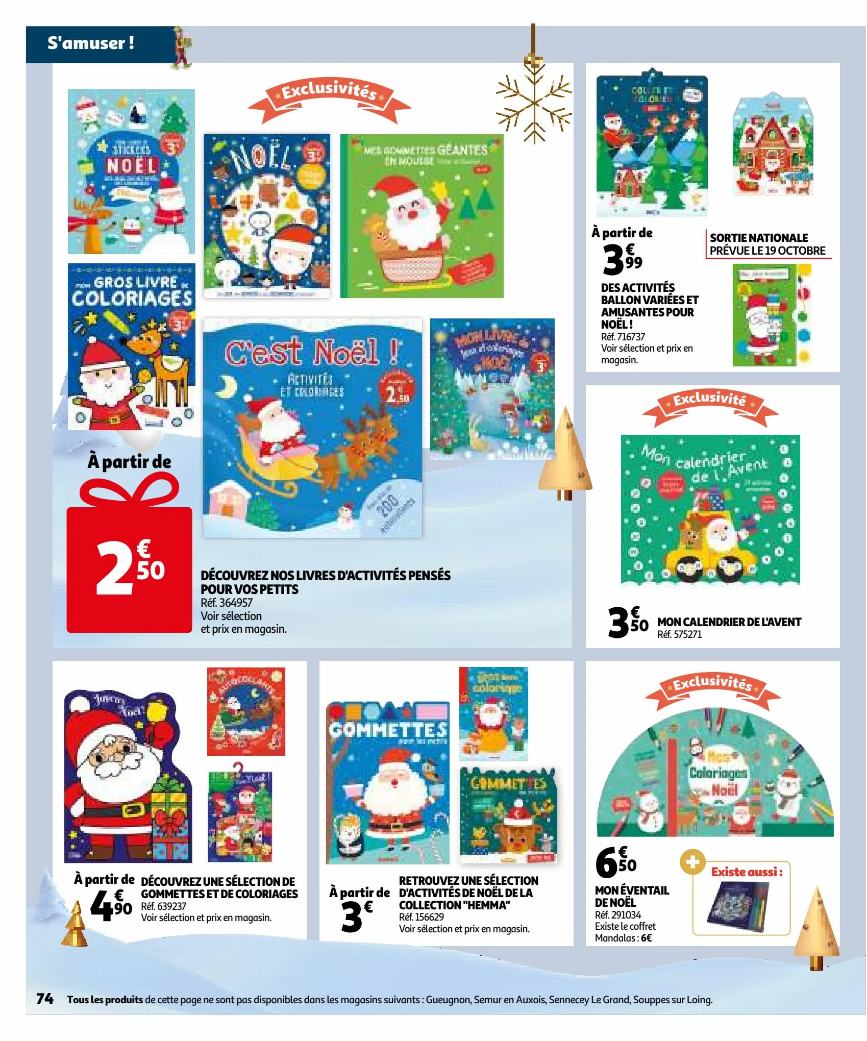 Catalogue Noël s'annonce magique, page 00074