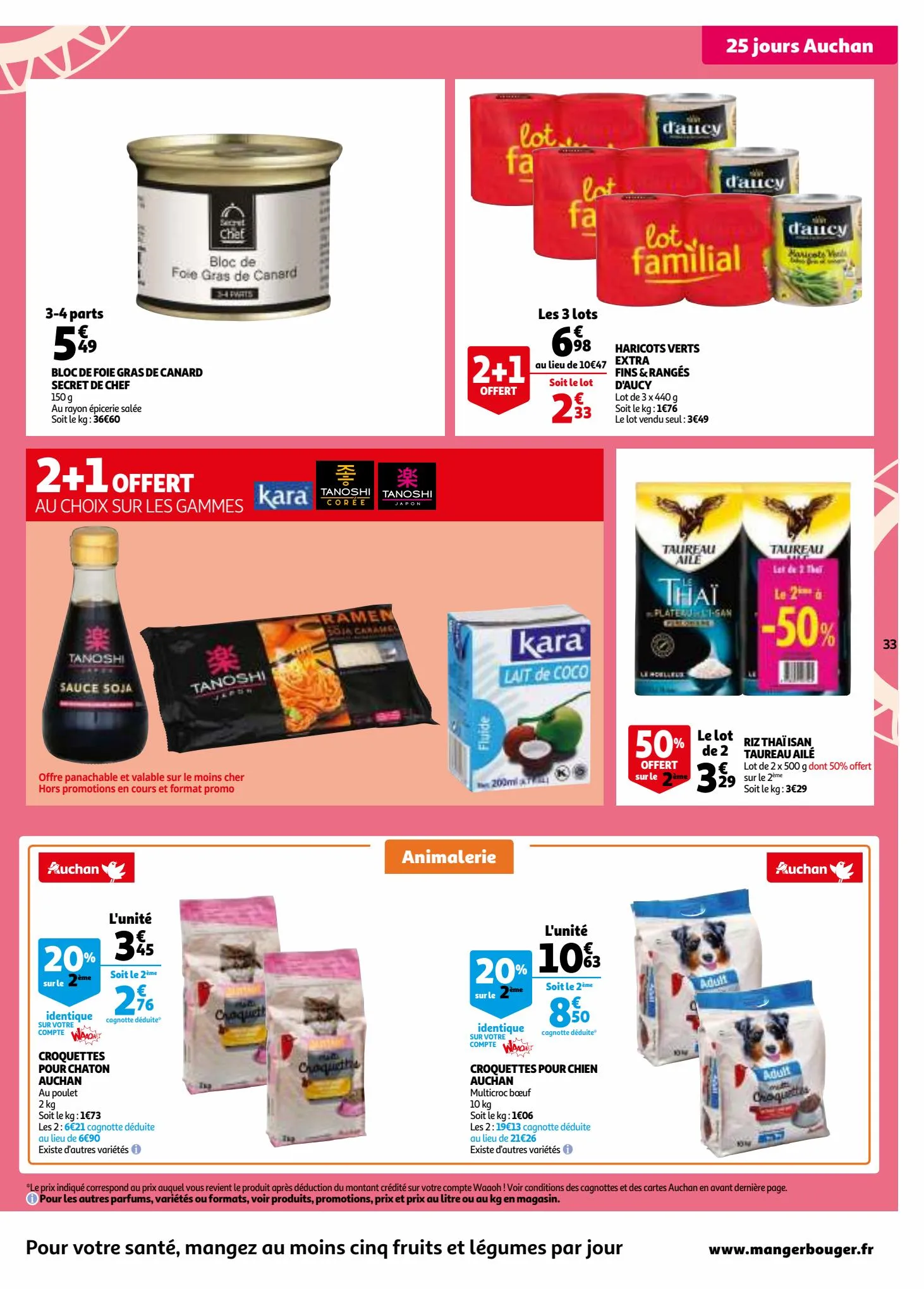Catalogue 25 jours Auchan, page 00033