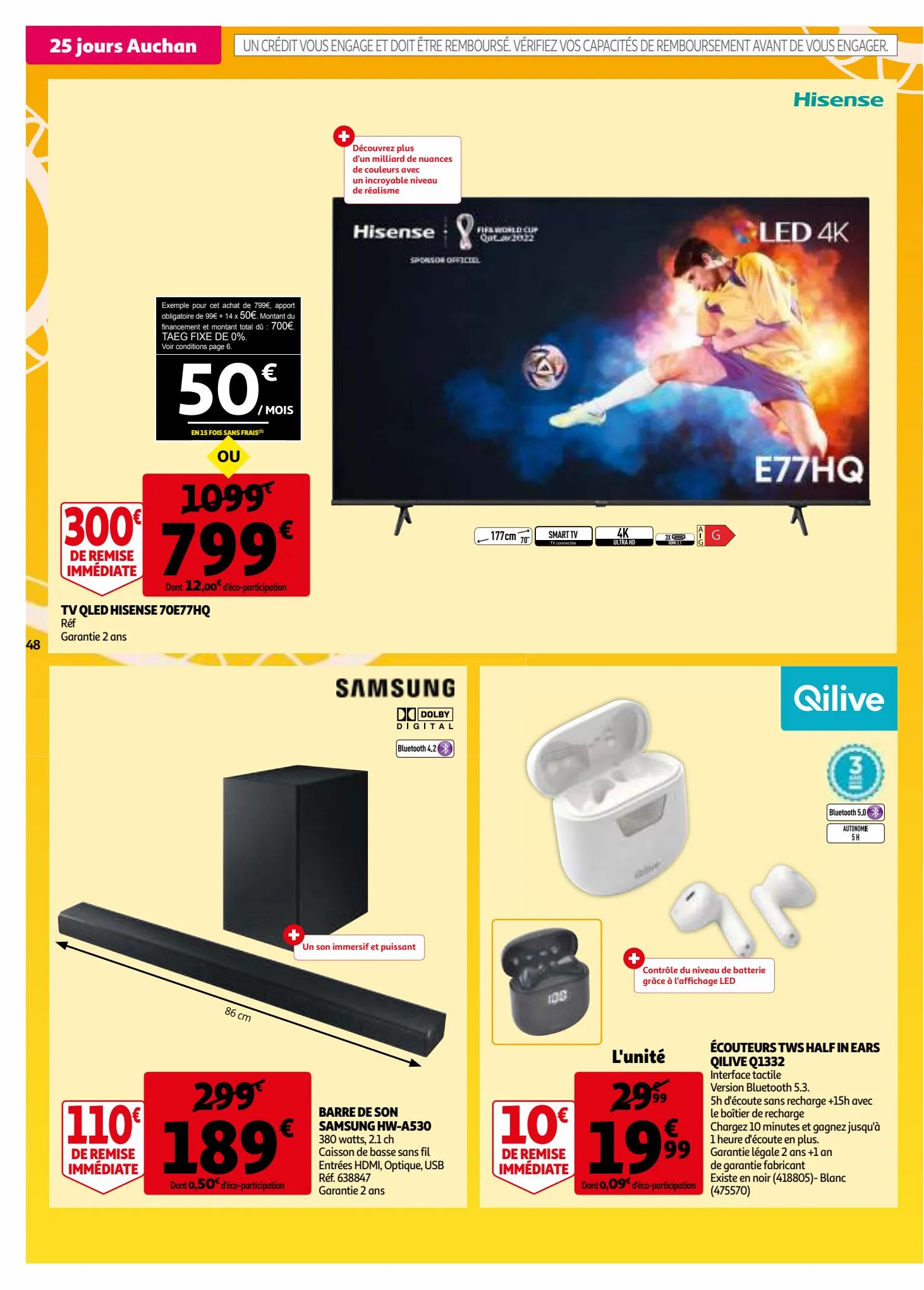 Catalogue 25 jours Auchan, page 00048