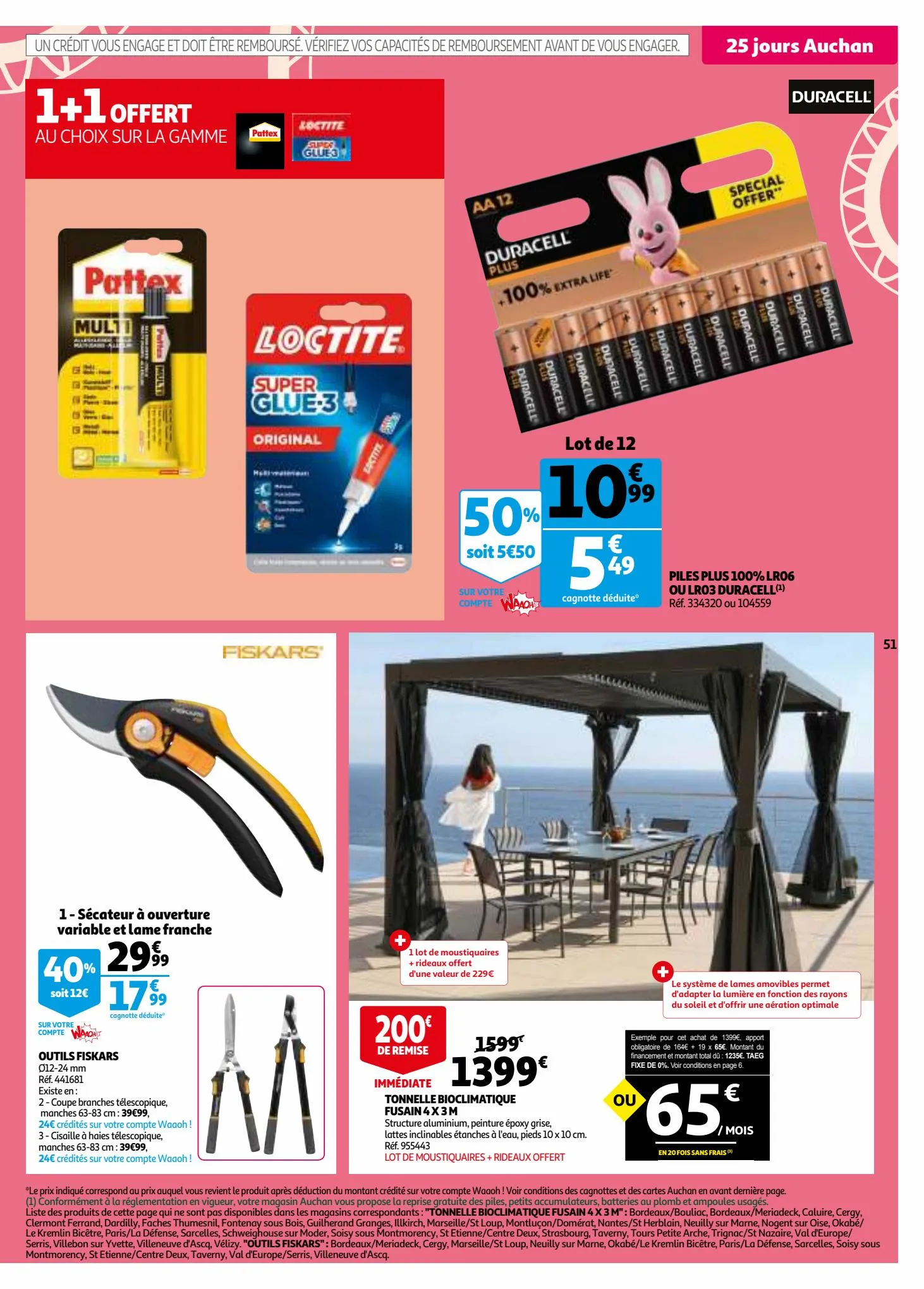 Catalogue 25 jours Auchan, page 00051