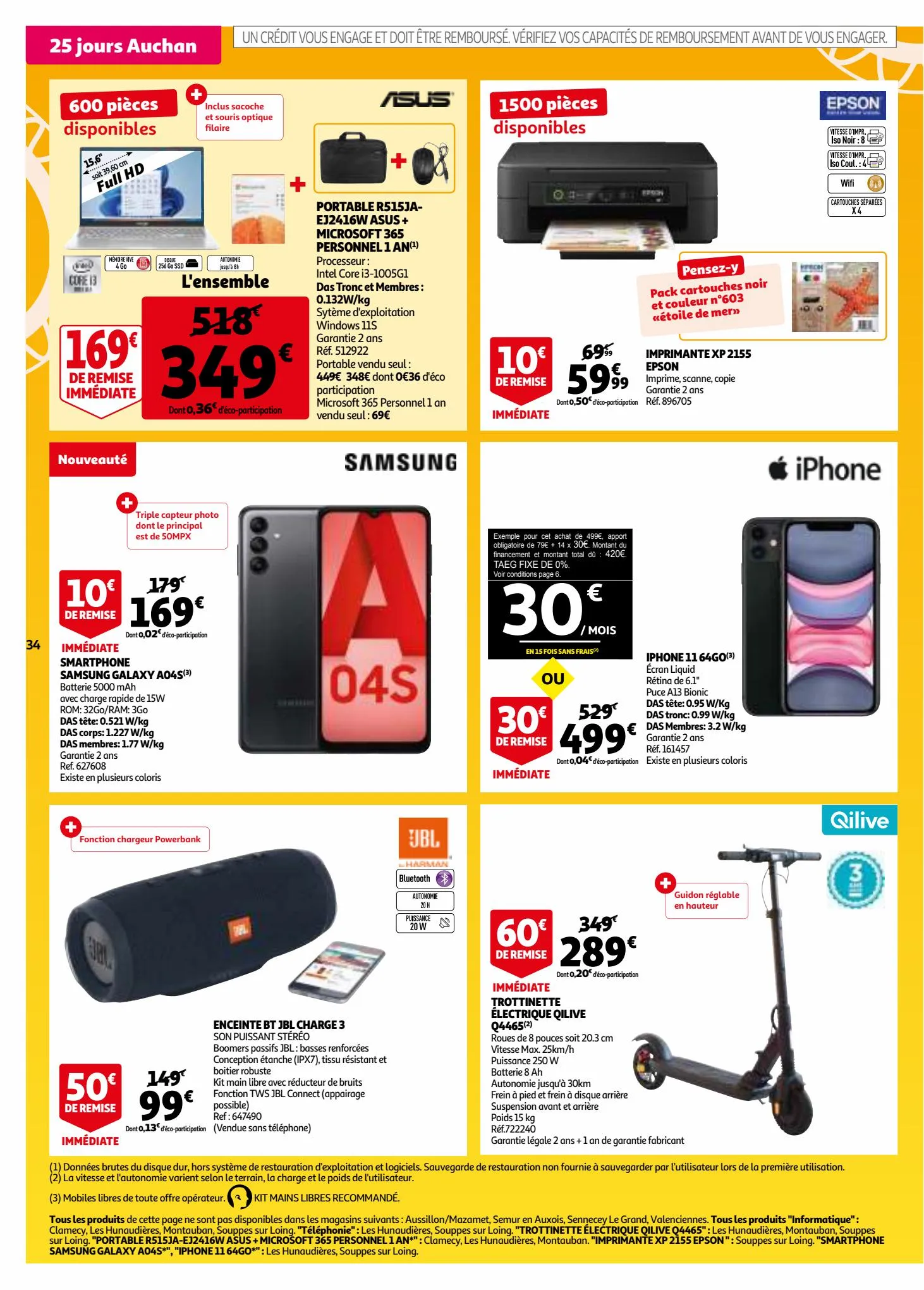 Catalogue 25 jours Auchan, page 00034