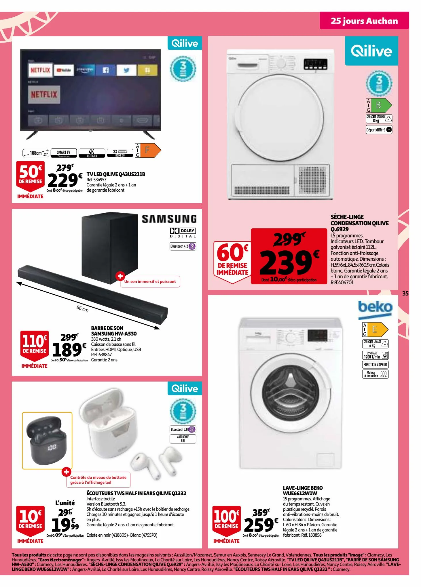 Catalogue 25 jours Auchan, page 00035