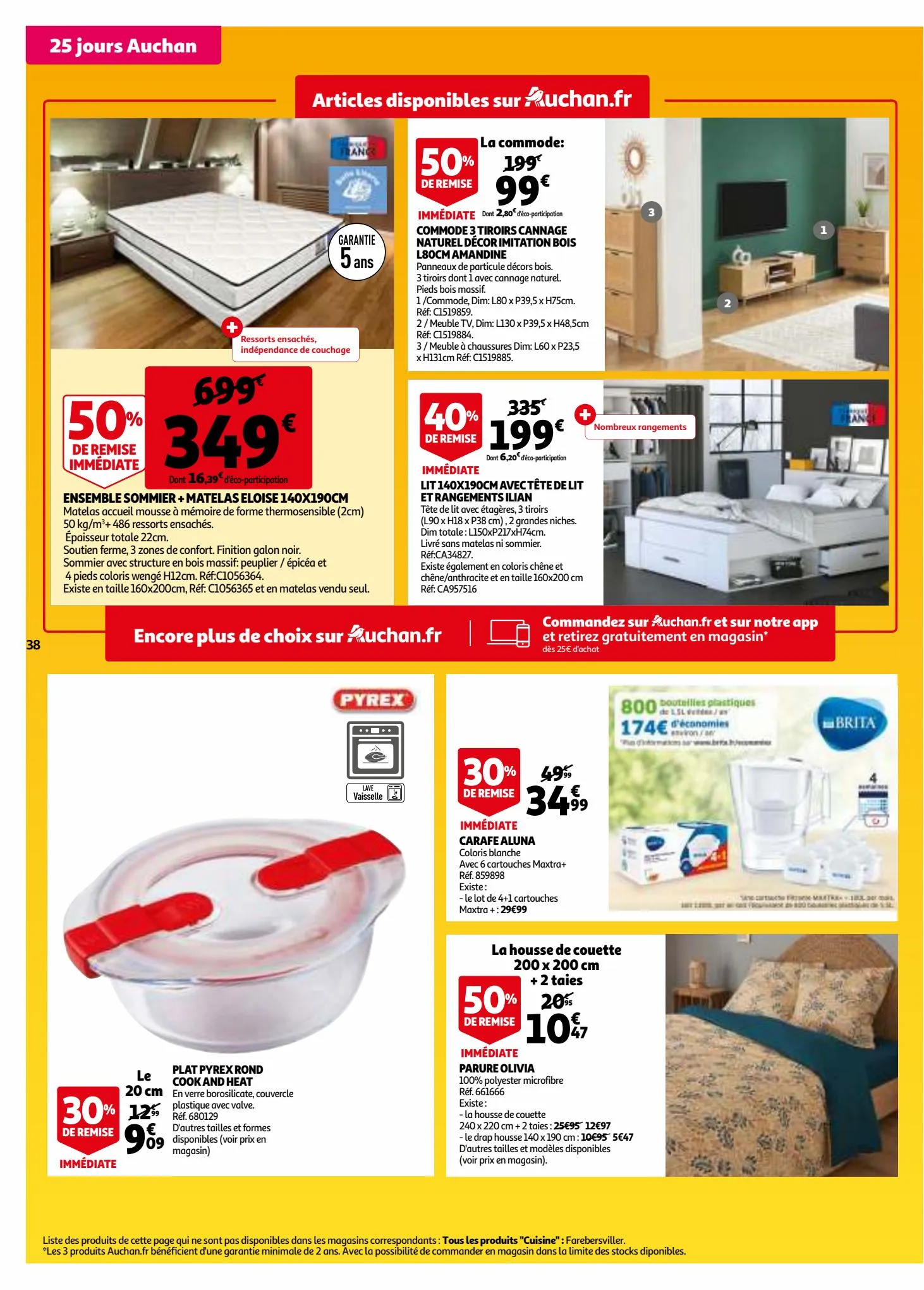 Catalogue 25 jours Auchan, page 00038