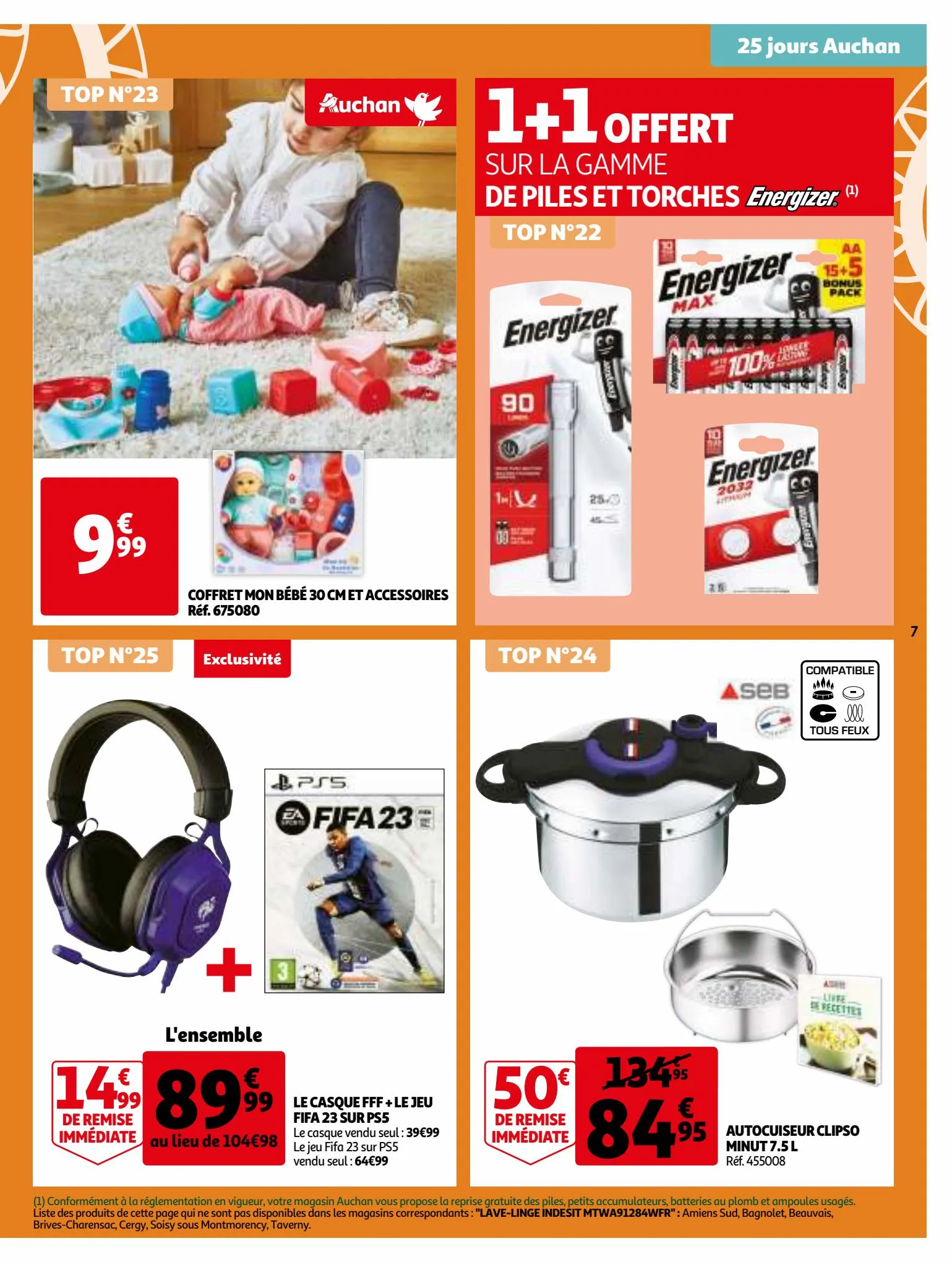 Catalogue 25 JOURS AUCHAN, page 00007