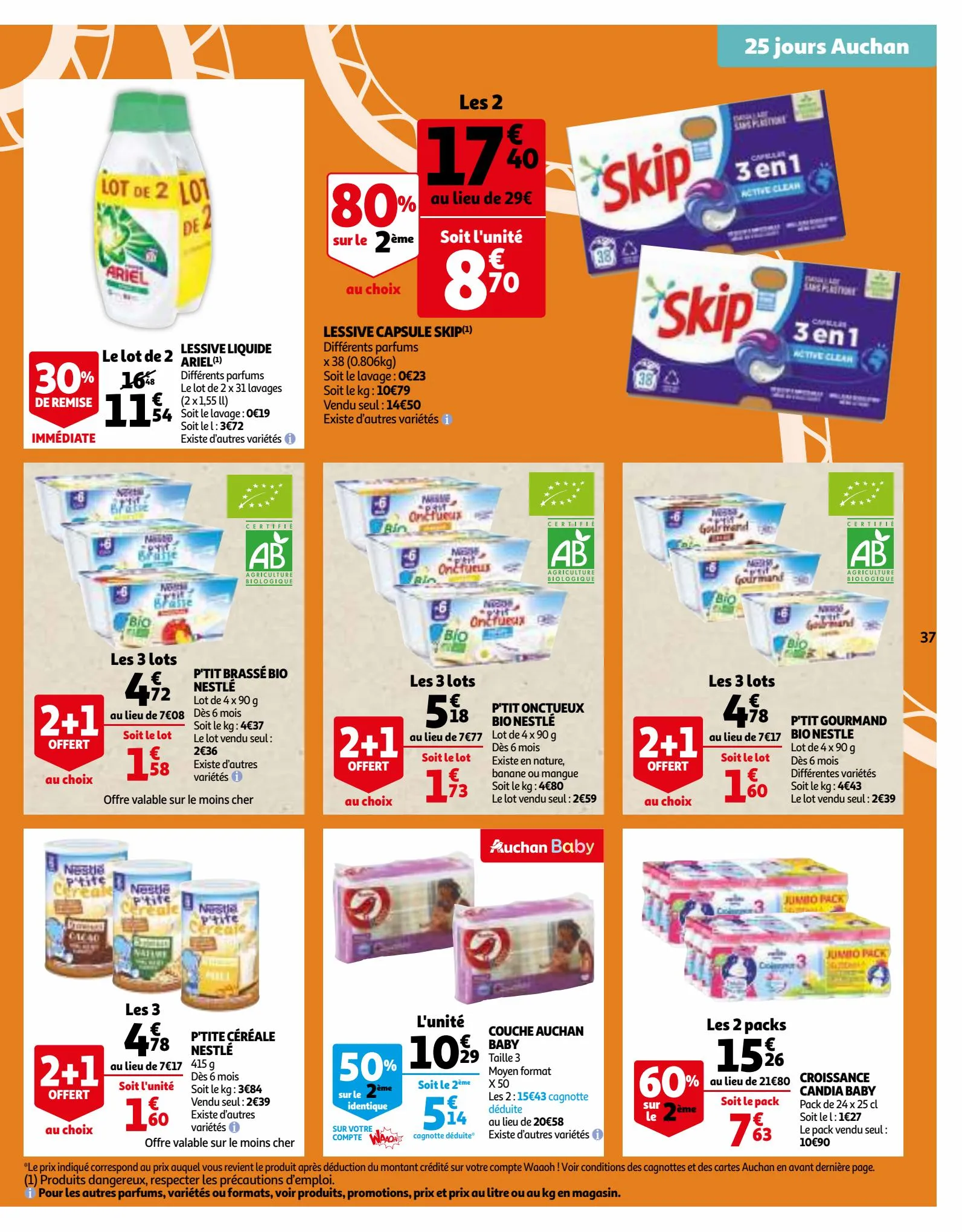 Catalogue 25 JOURS AUCHAN, page 00037