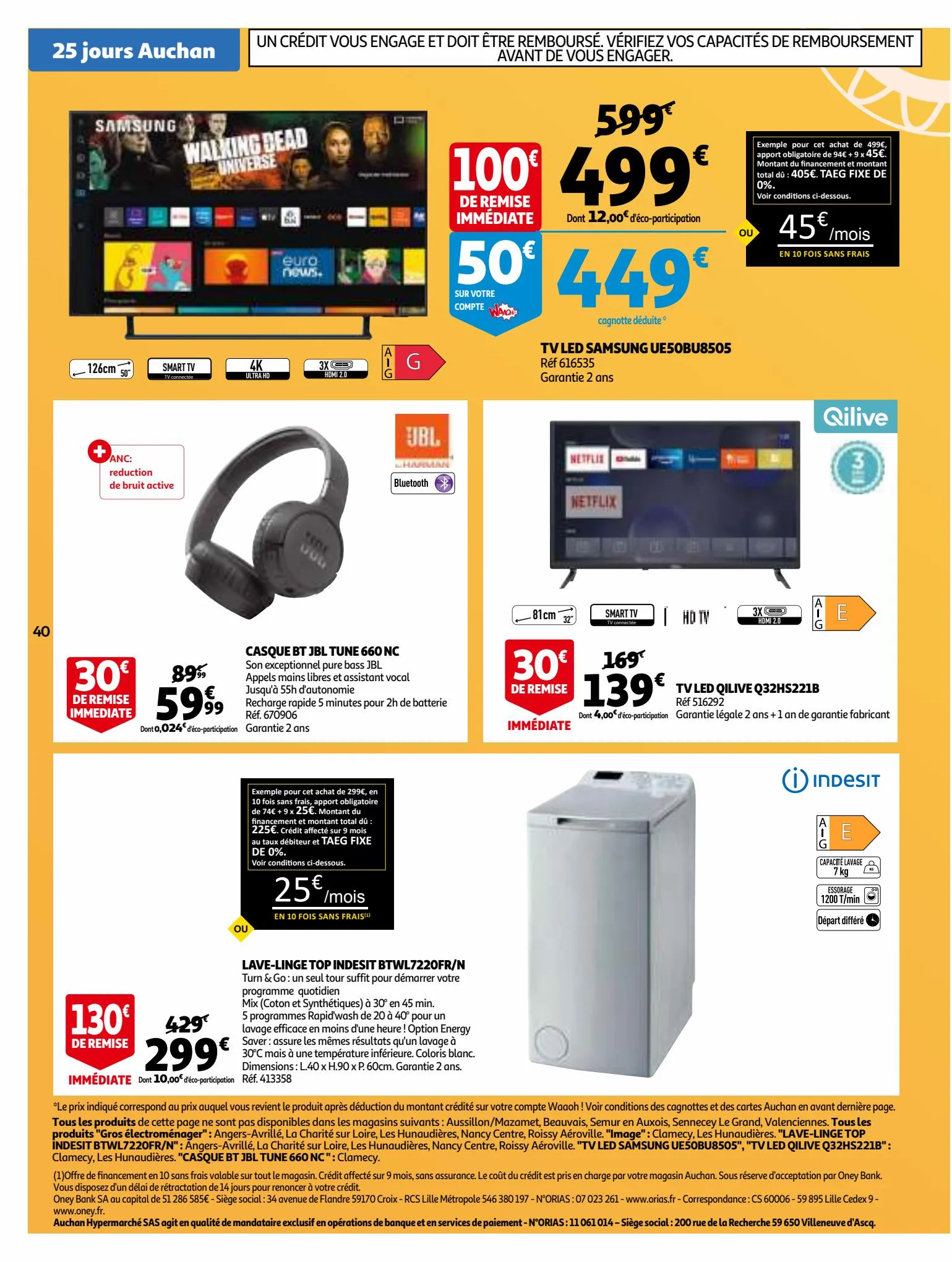 Catalogue 25 Jours Auchan, page 00040