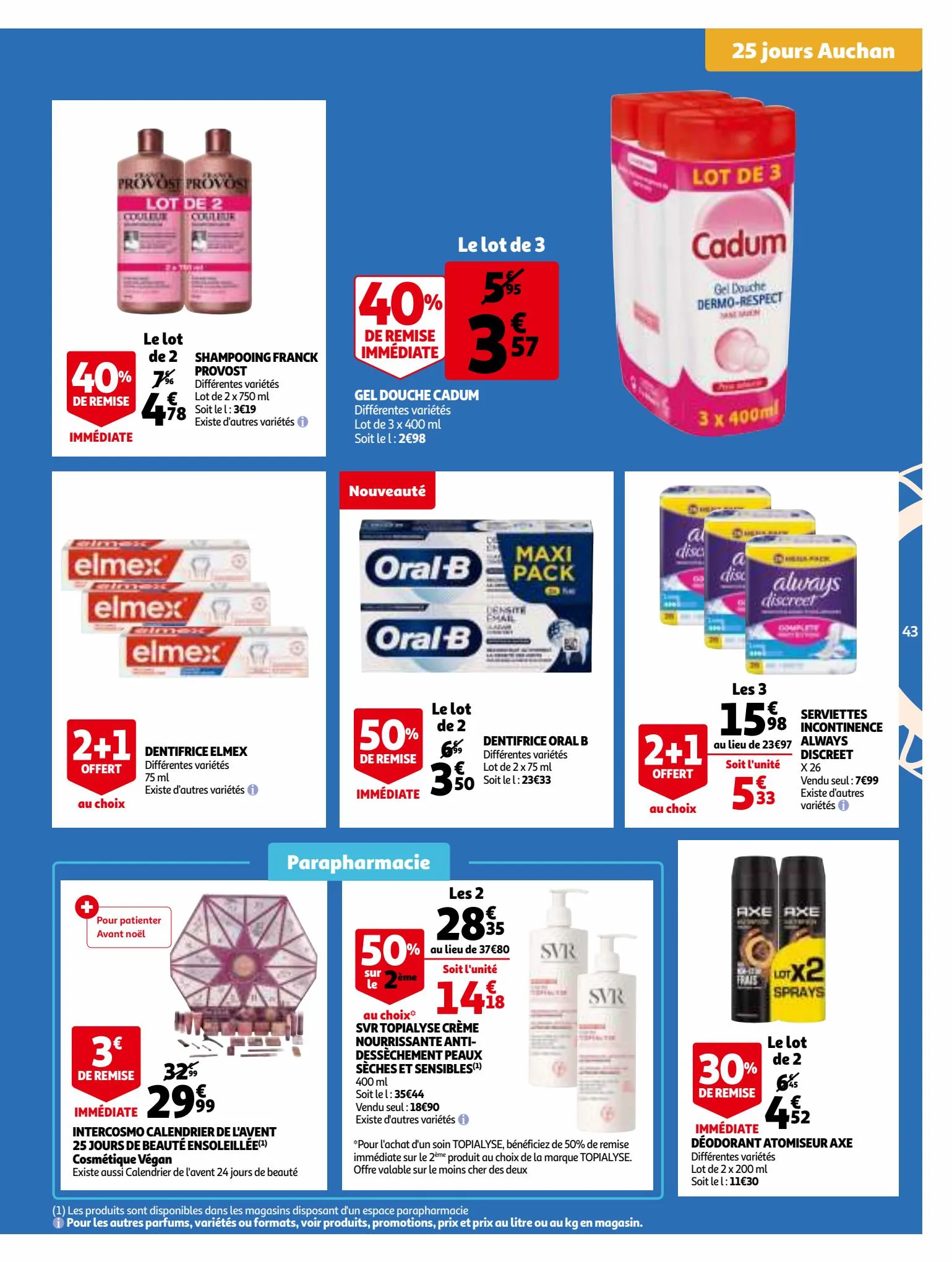 Catalogue 25 Jours Auchan, page 00043