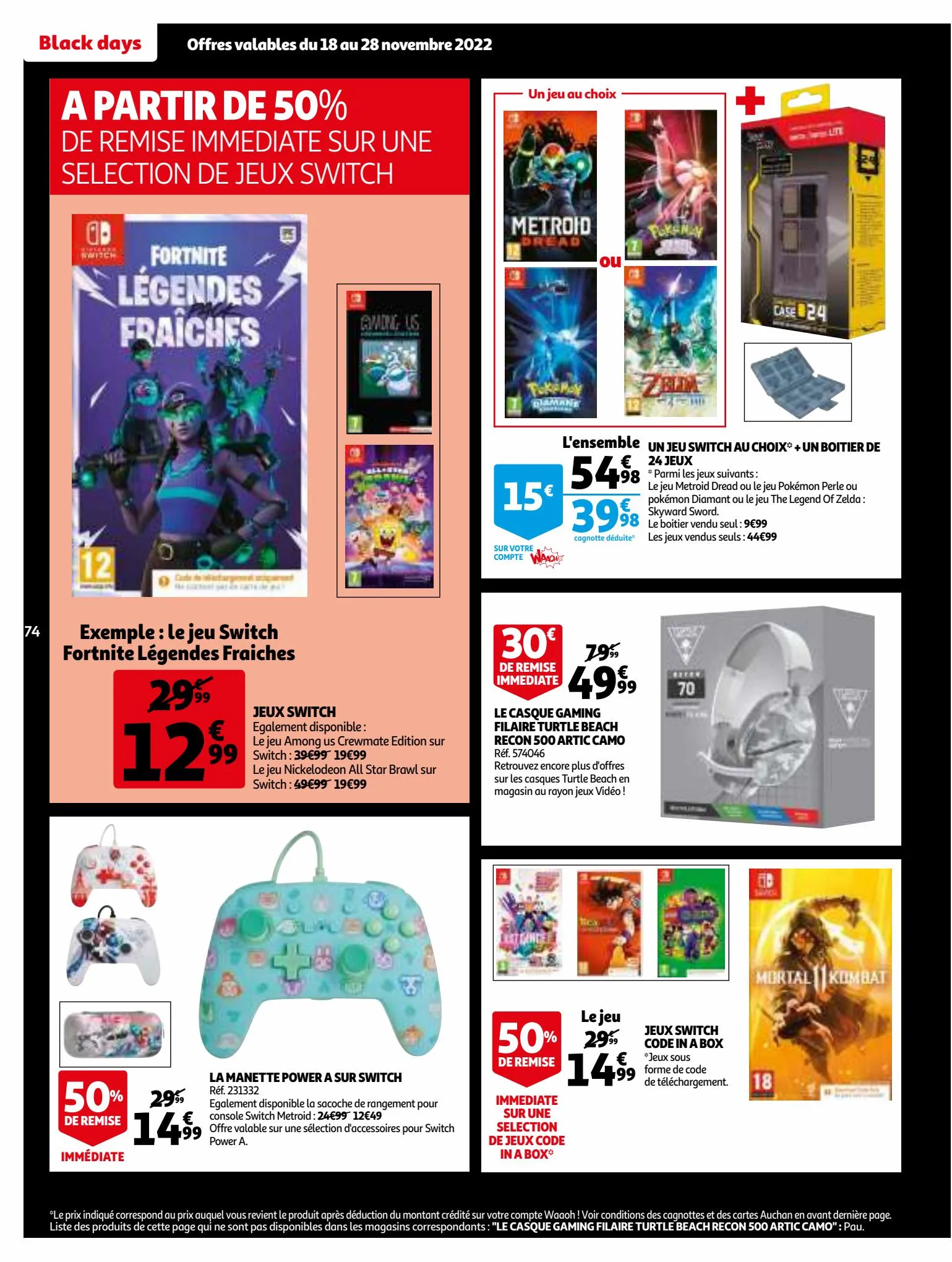 Catalogue 25 jours Auchan, page 00074