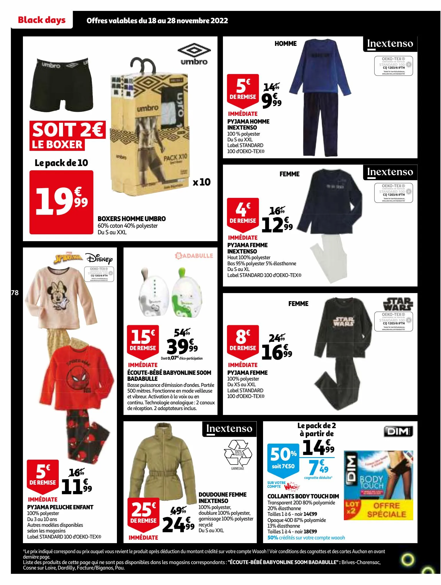 Catalogue 25 jours Auchan, page 00078