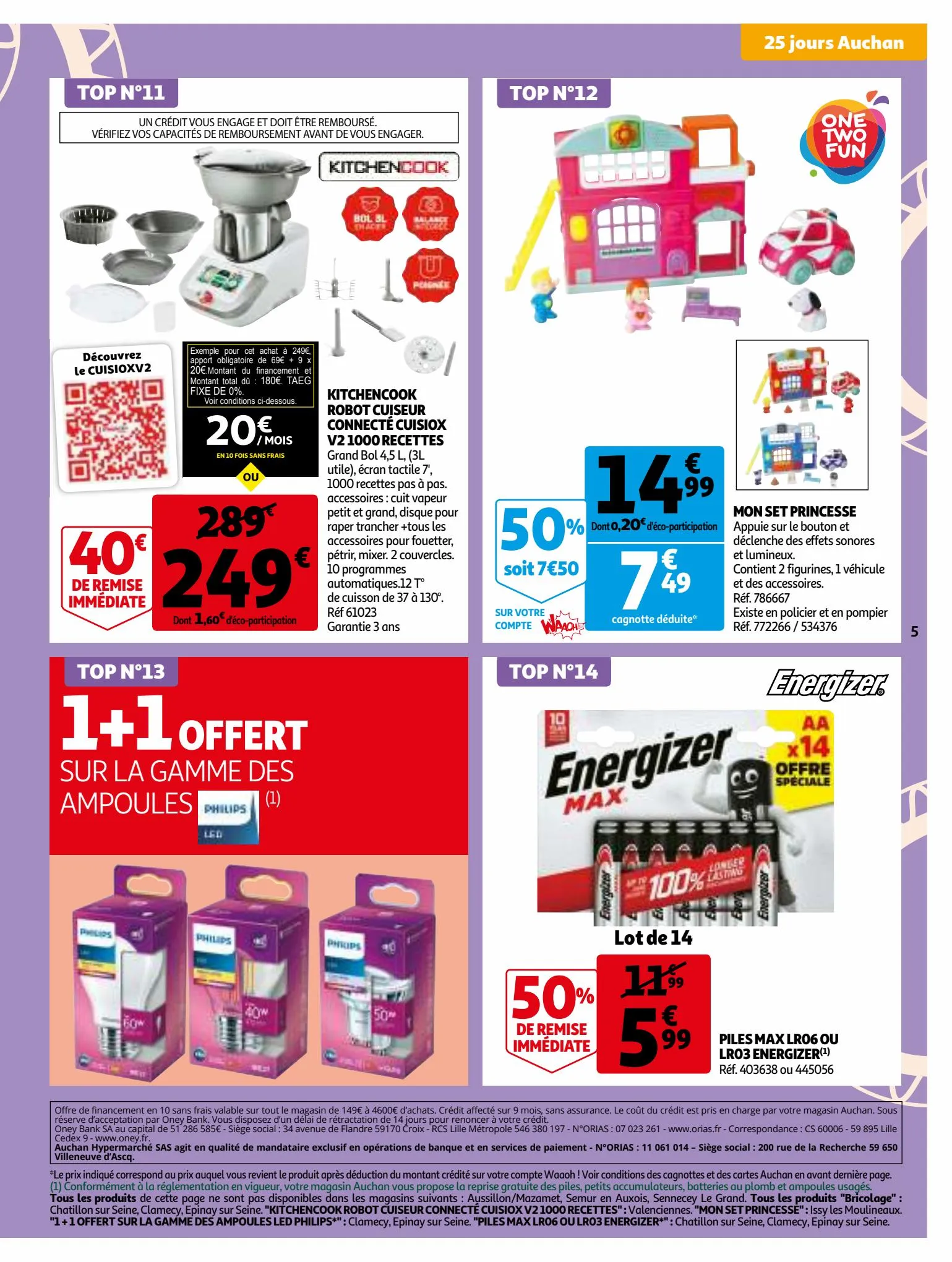 Catalogue 25 jours Auchan, page 00005