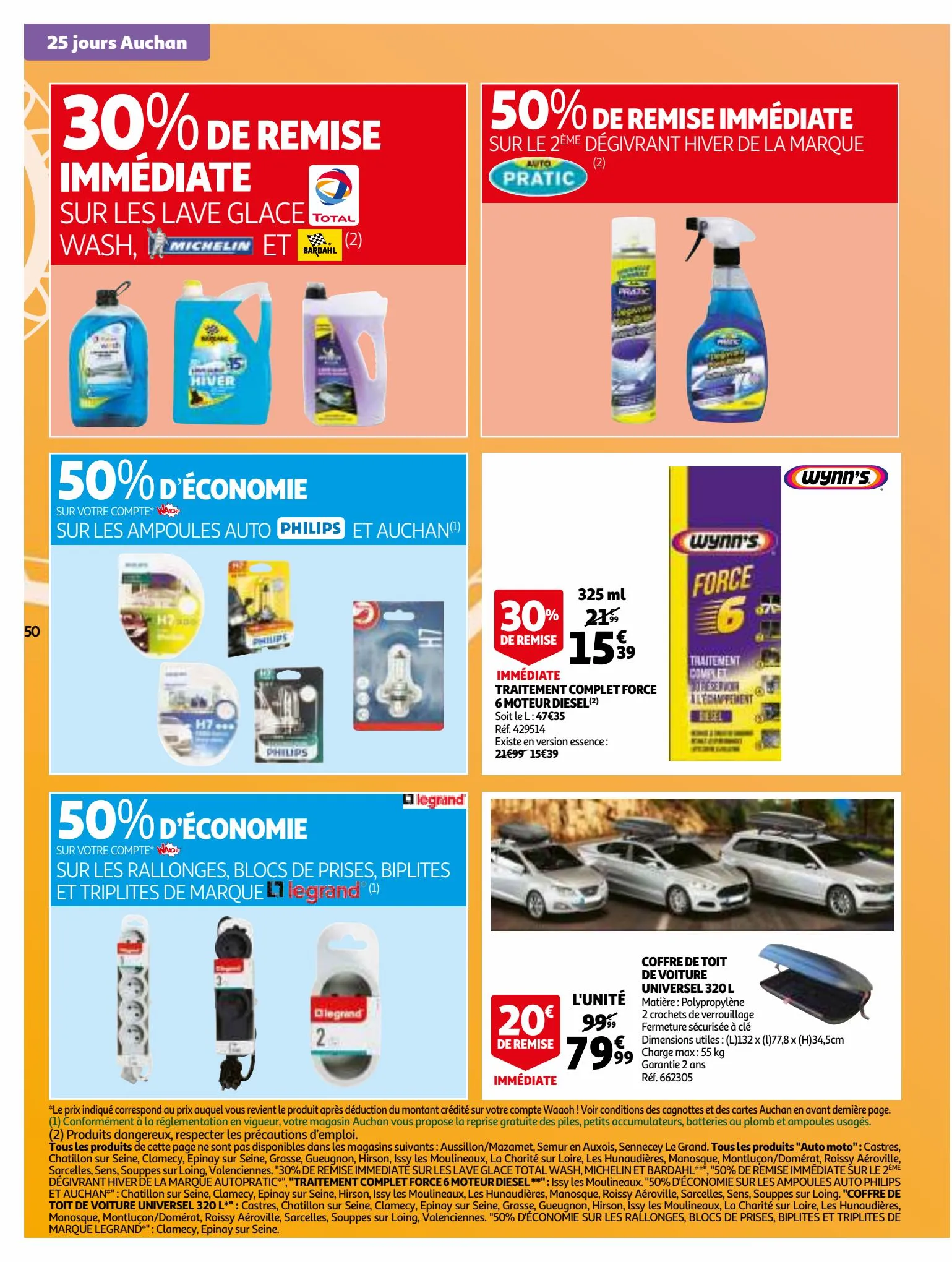 Catalogue 25 jours Auchan, page 00050