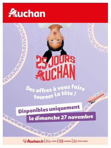 Catalogue Auchan à Paris | 25 jours Auchan | 21/11/2022 - 27/11/2022