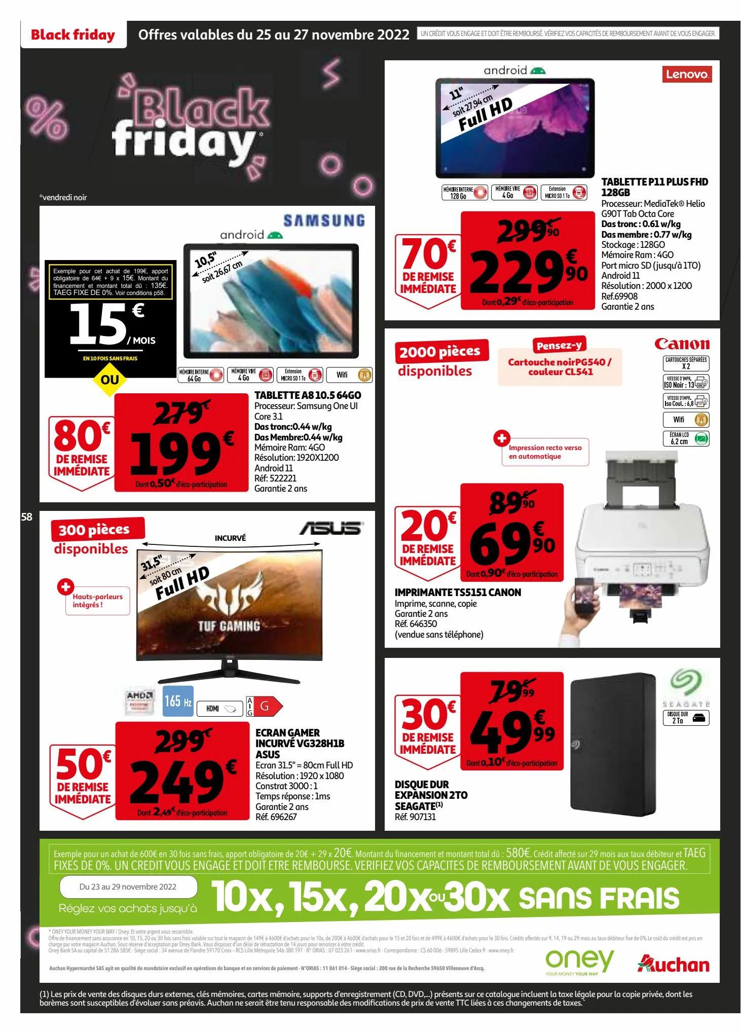 Catalogue 25 jours Auchan, page 00058