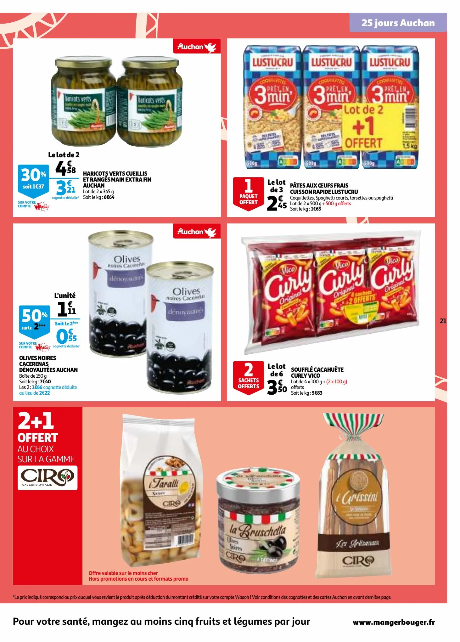 Catalogue 25 jours Auchan, page 00021