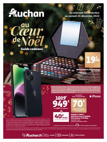 Catalogue Auchan à Montceau-les-Mines | Guide cadeaux | 30/11/2022 - 24/12/2022