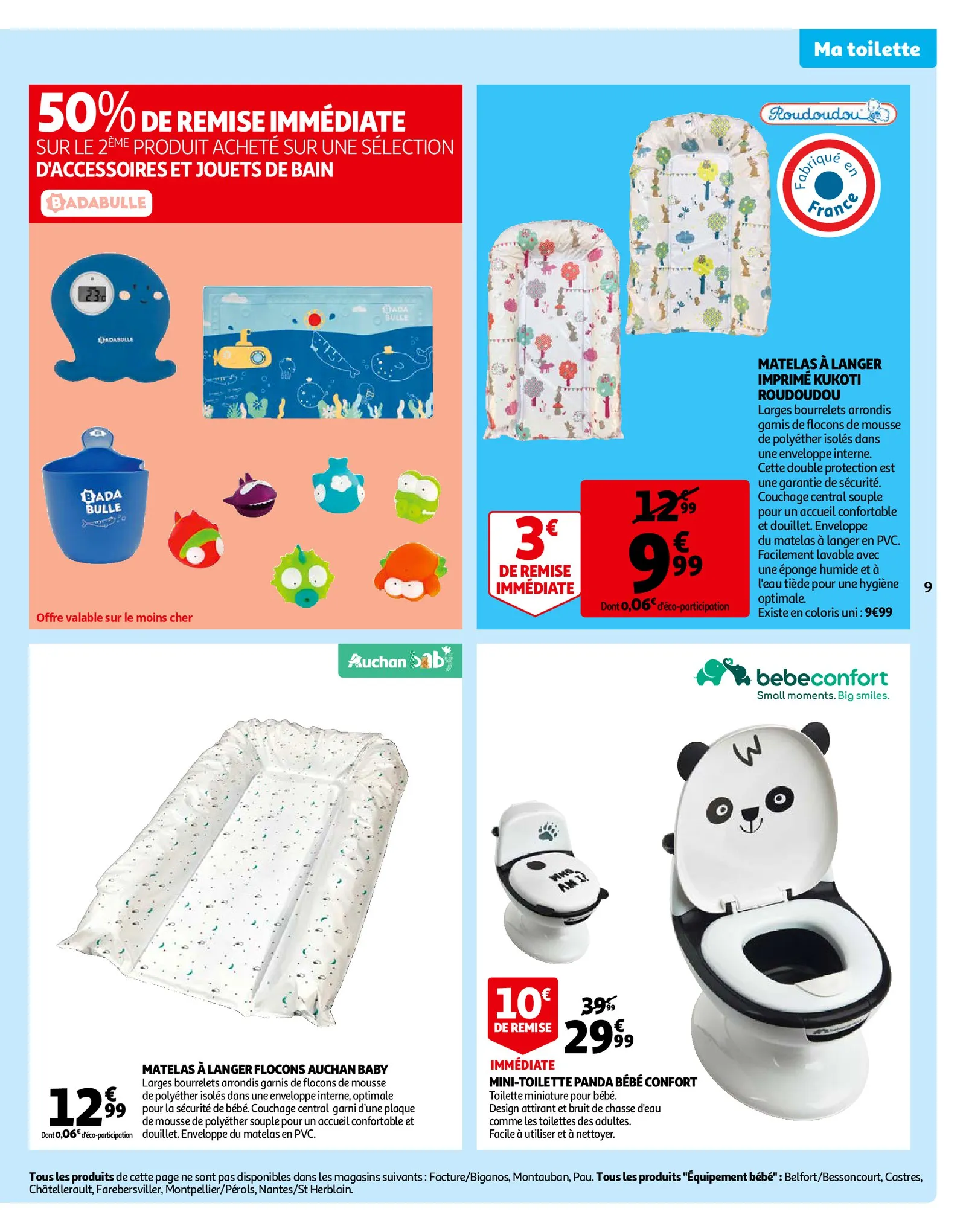 Catalogue Tout pour bébé à prix tout doux, page 00009