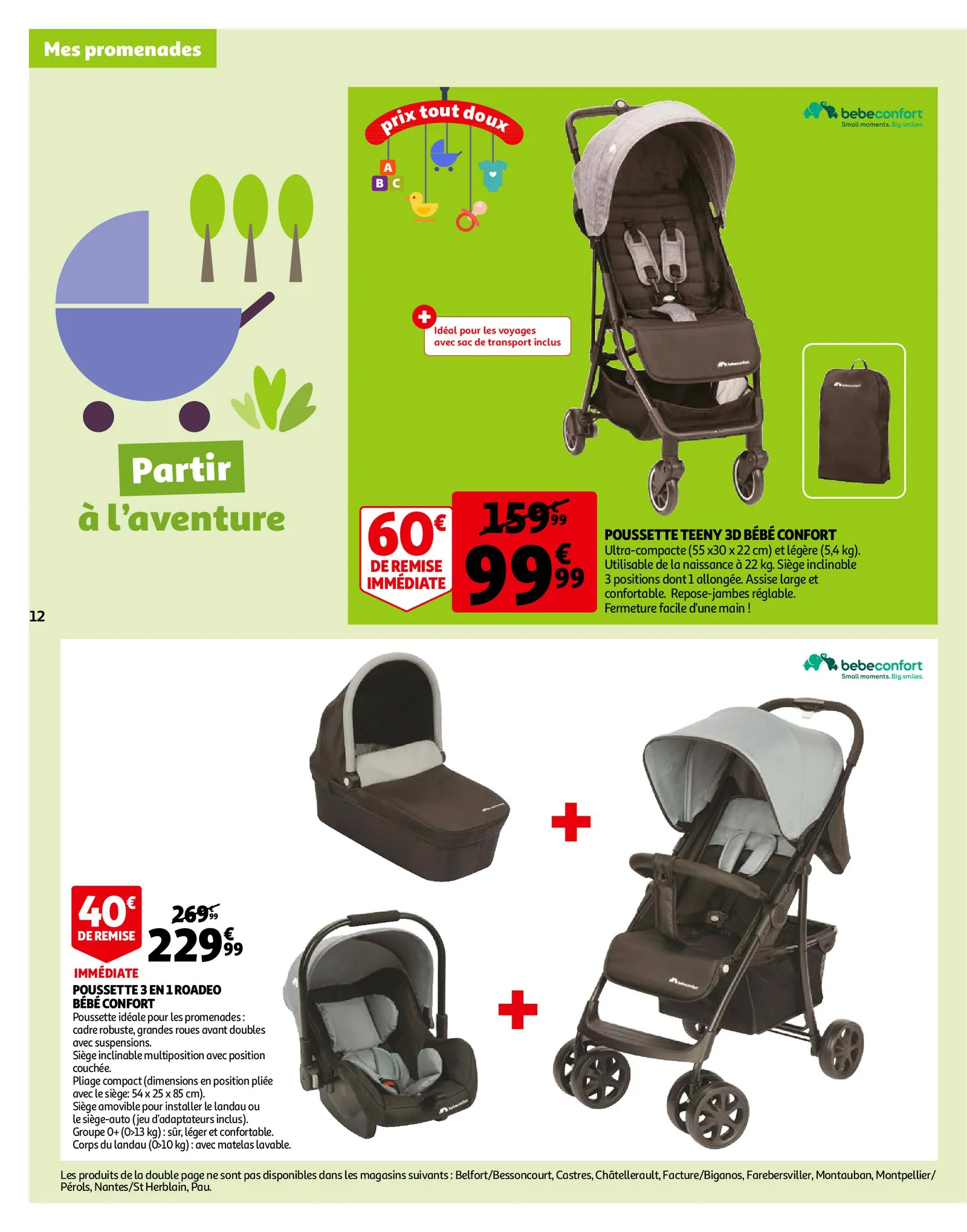 Catalogue Tout pour bébé à prix tout doux, page 00012