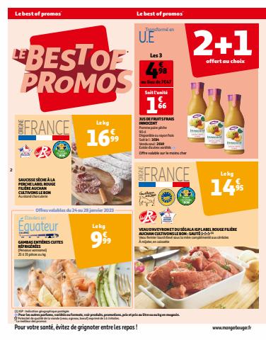 Catalogue Auchan à Nice | Régalez-vous pour la chandeleur | 24/01/2023 - 30/01/2023