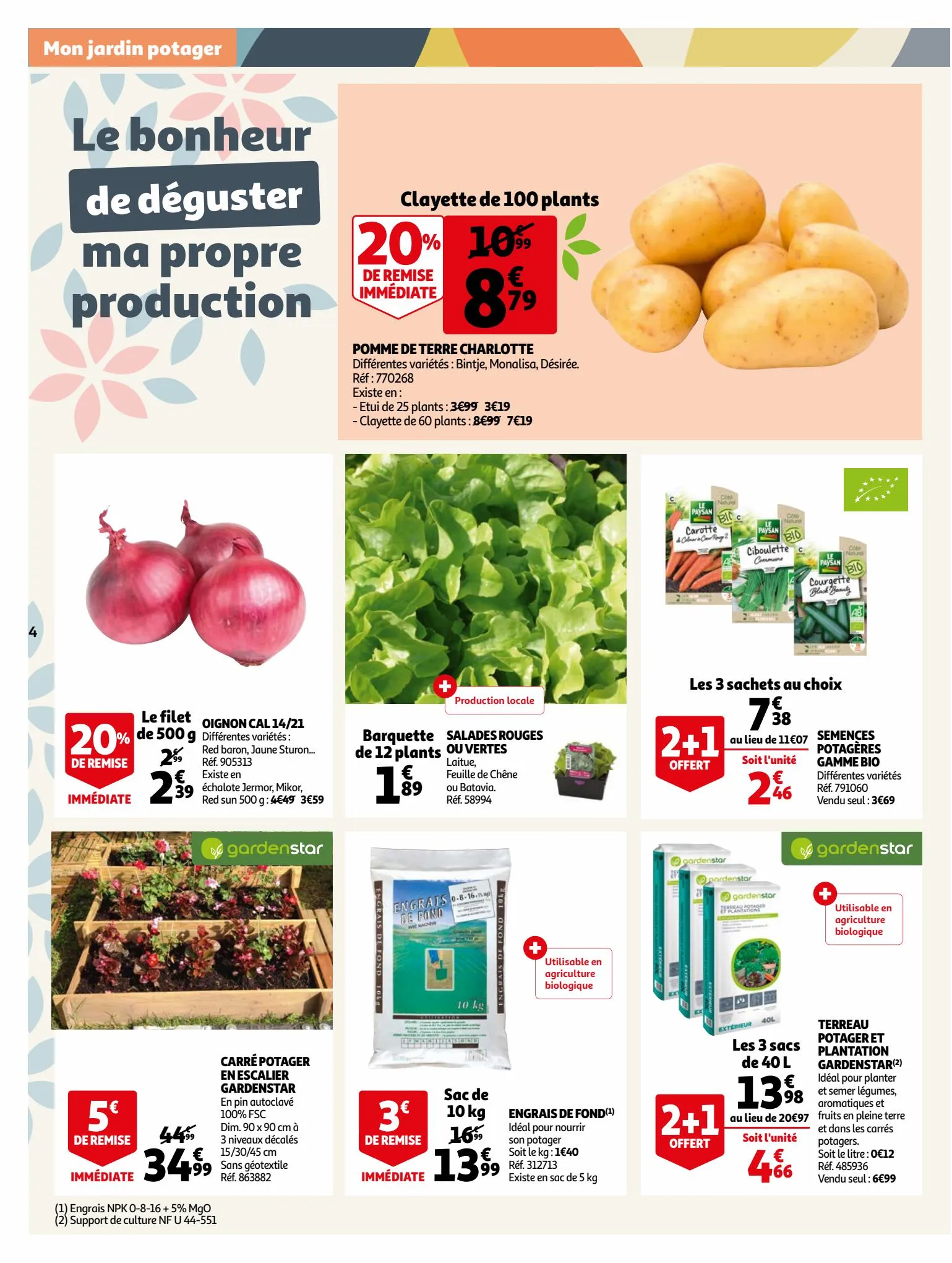 Catalogue Tout pour bien préparer son jardin !, page 00004