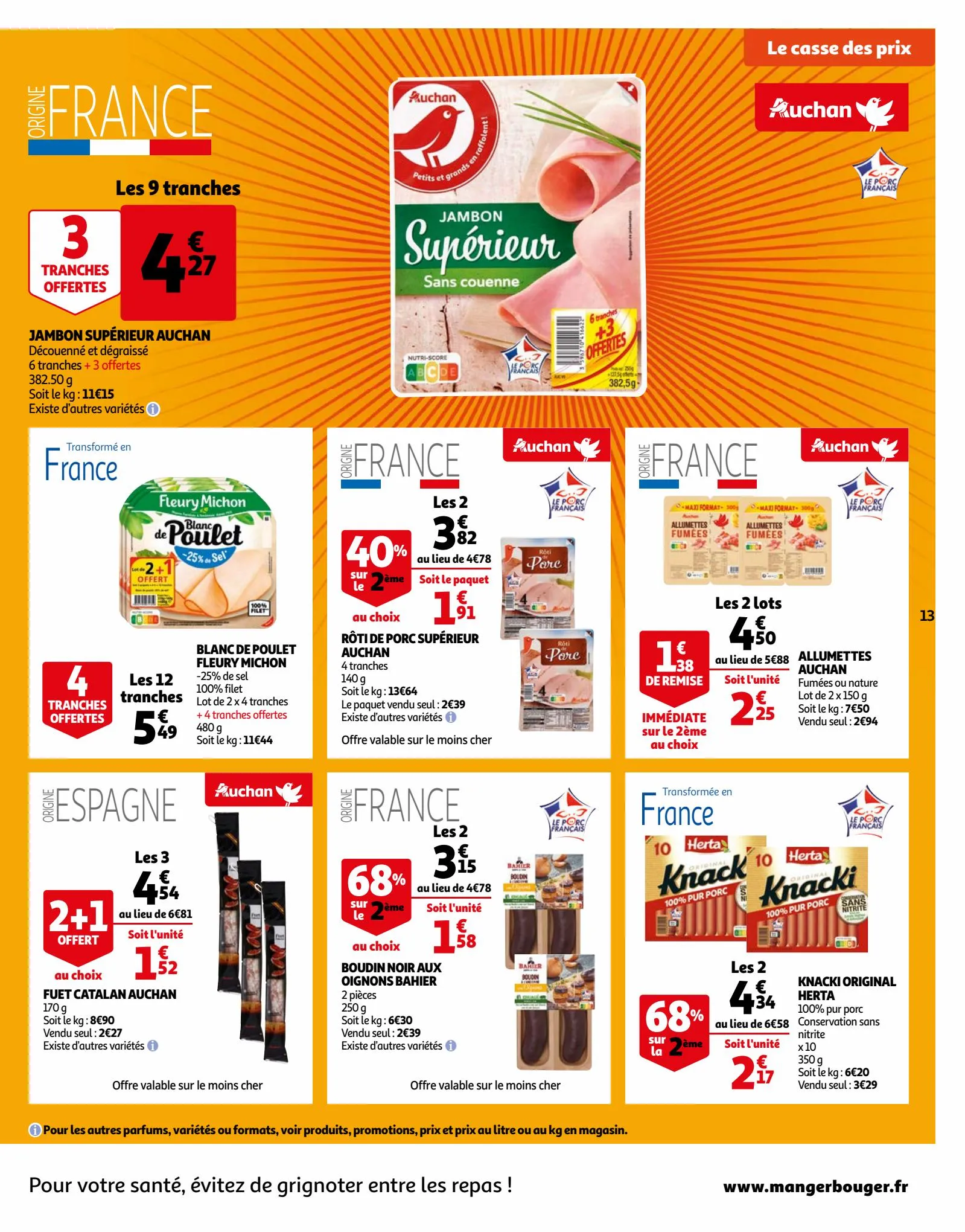 Catalogue Une semaine de promos à prix cassés !, page 00013