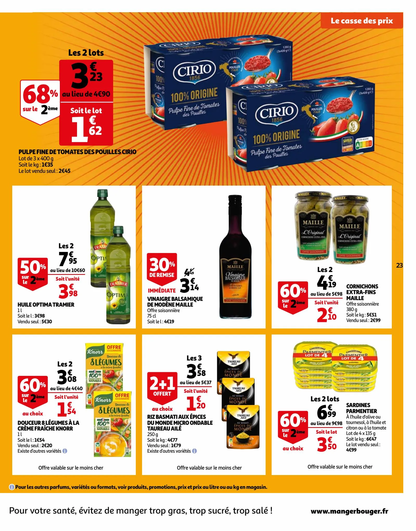 Catalogue Une semaine de promos à prix cassés !, page 00023