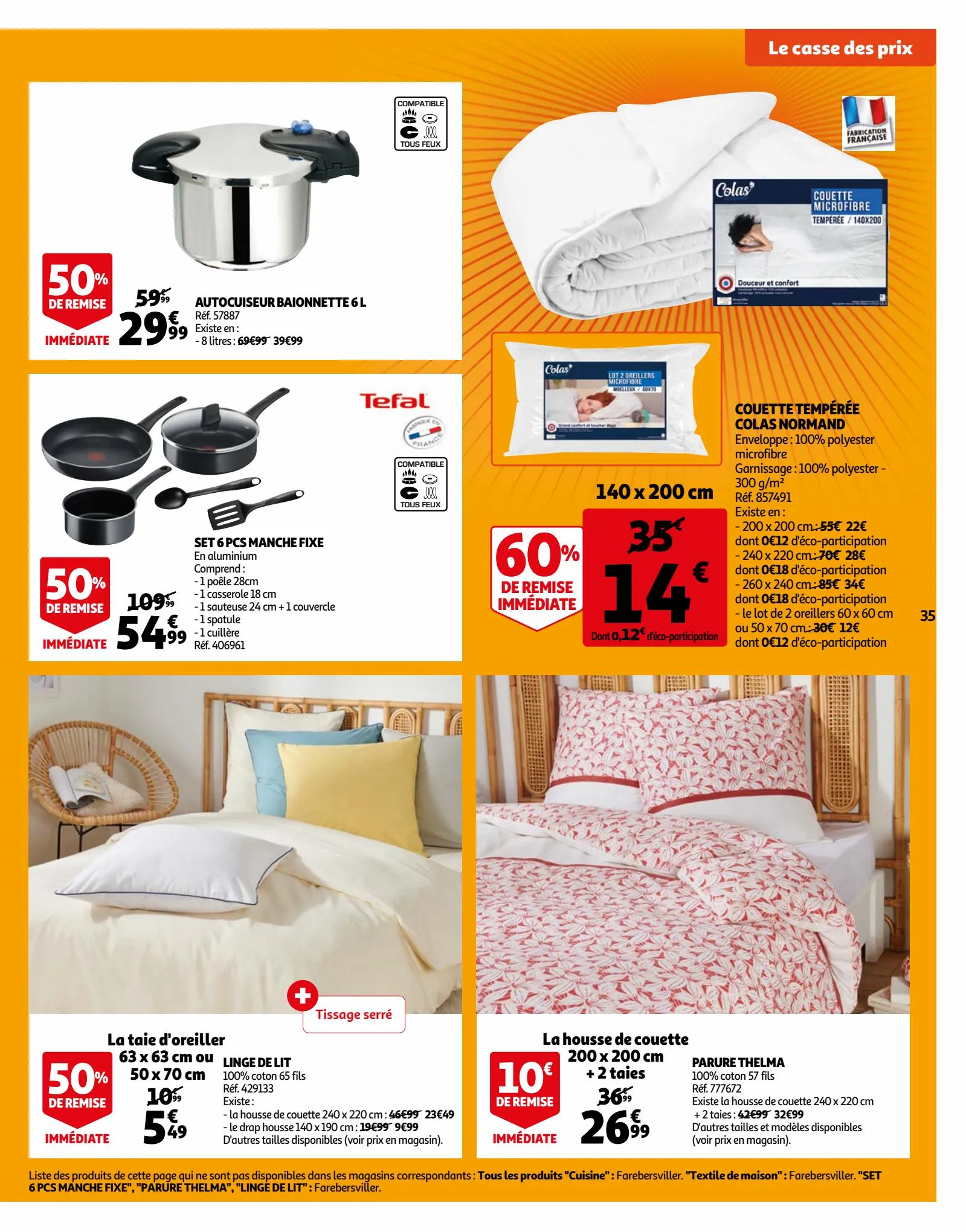 Catalogue Une semaine de promos à prix cassés !, page 00035