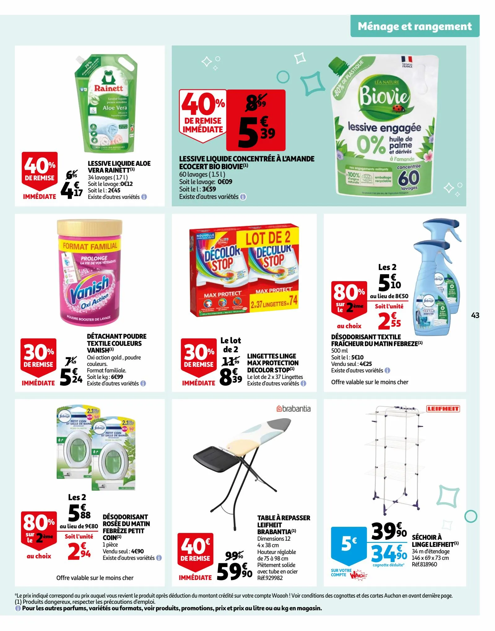 Catalogue Une semaine de promos à prix cassés !, page 00043