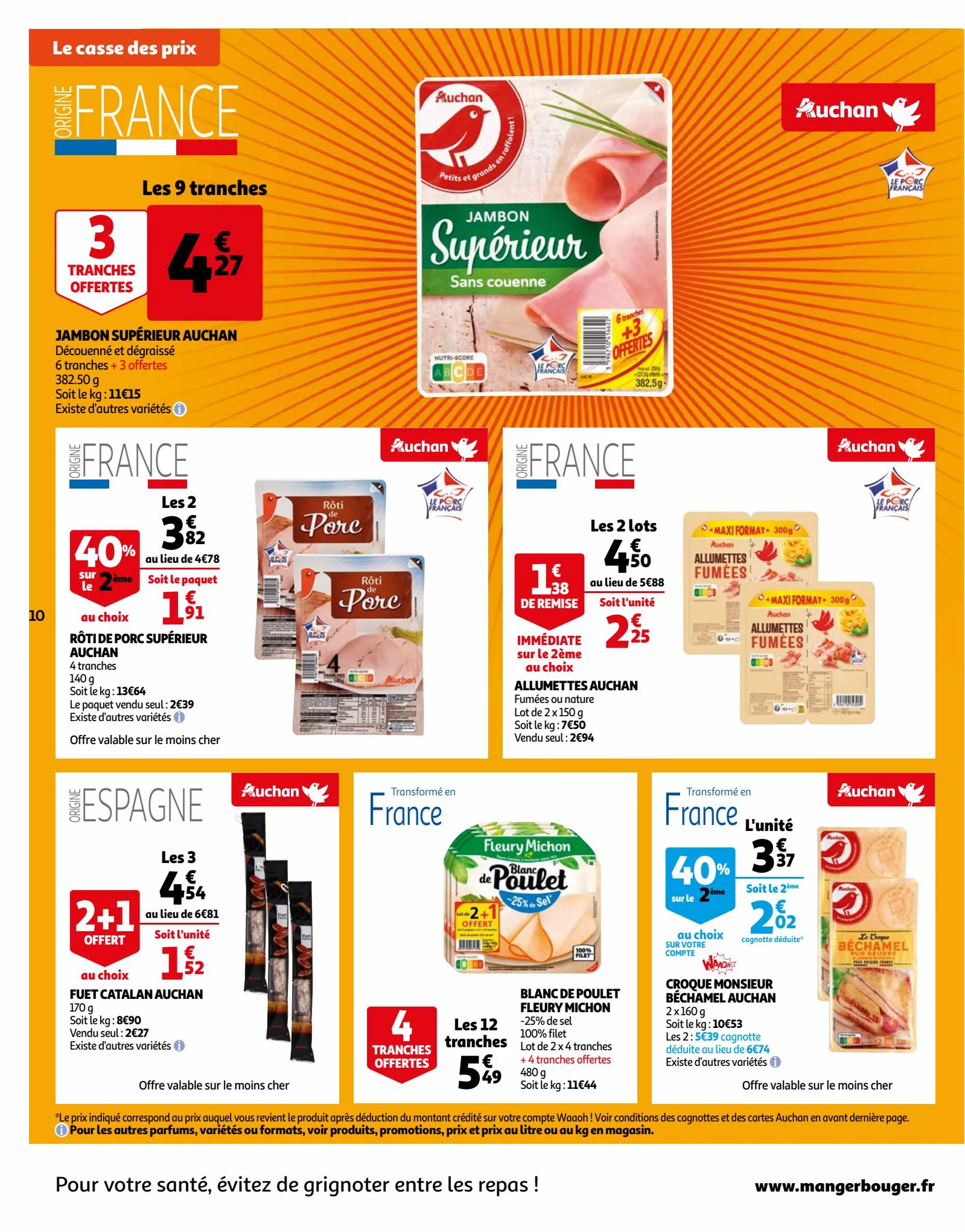 Catalogue Une semaine de promos à prix cassés !, page 00010