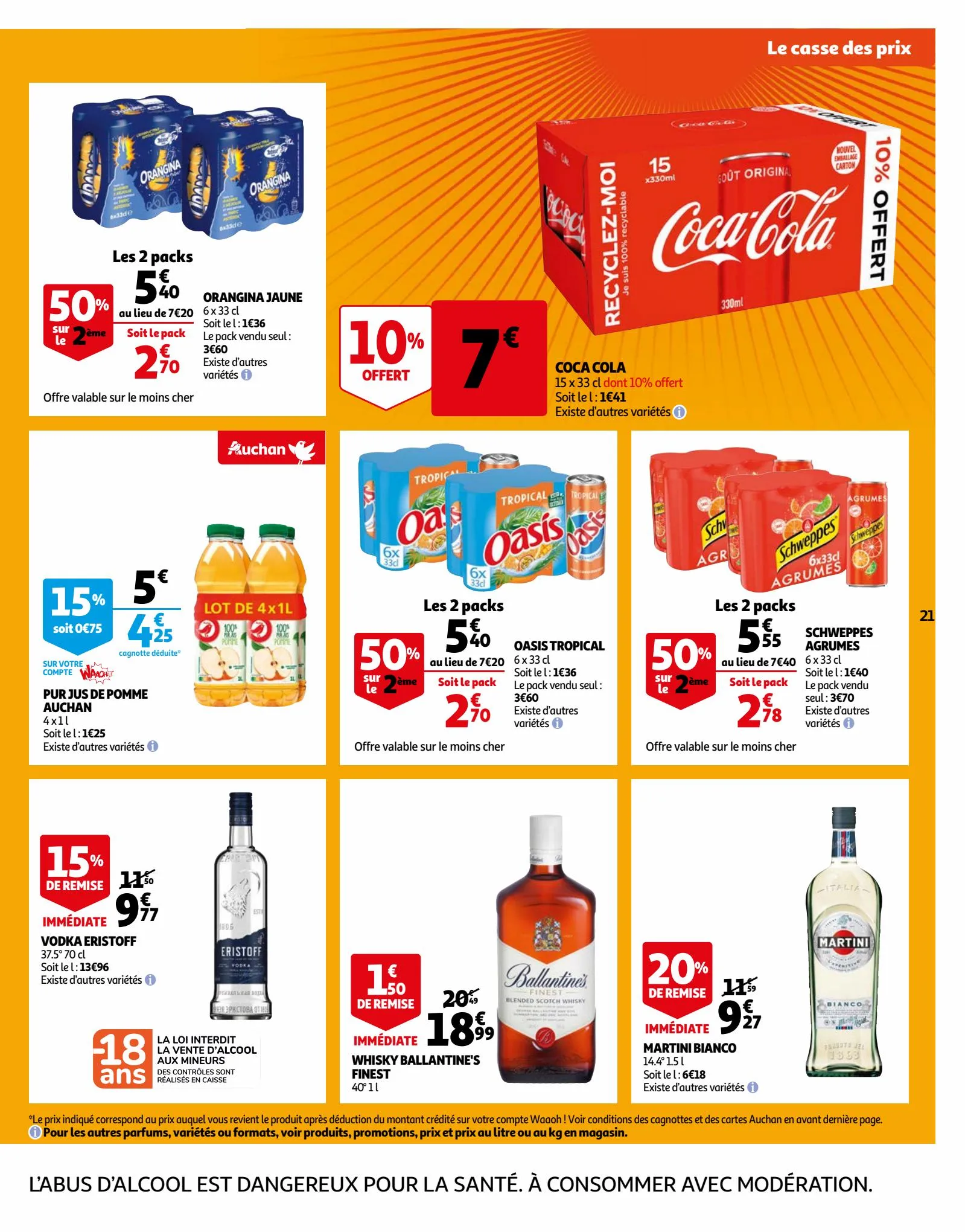 Catalogue Une semaine de promos à prix cassés !, page 00021