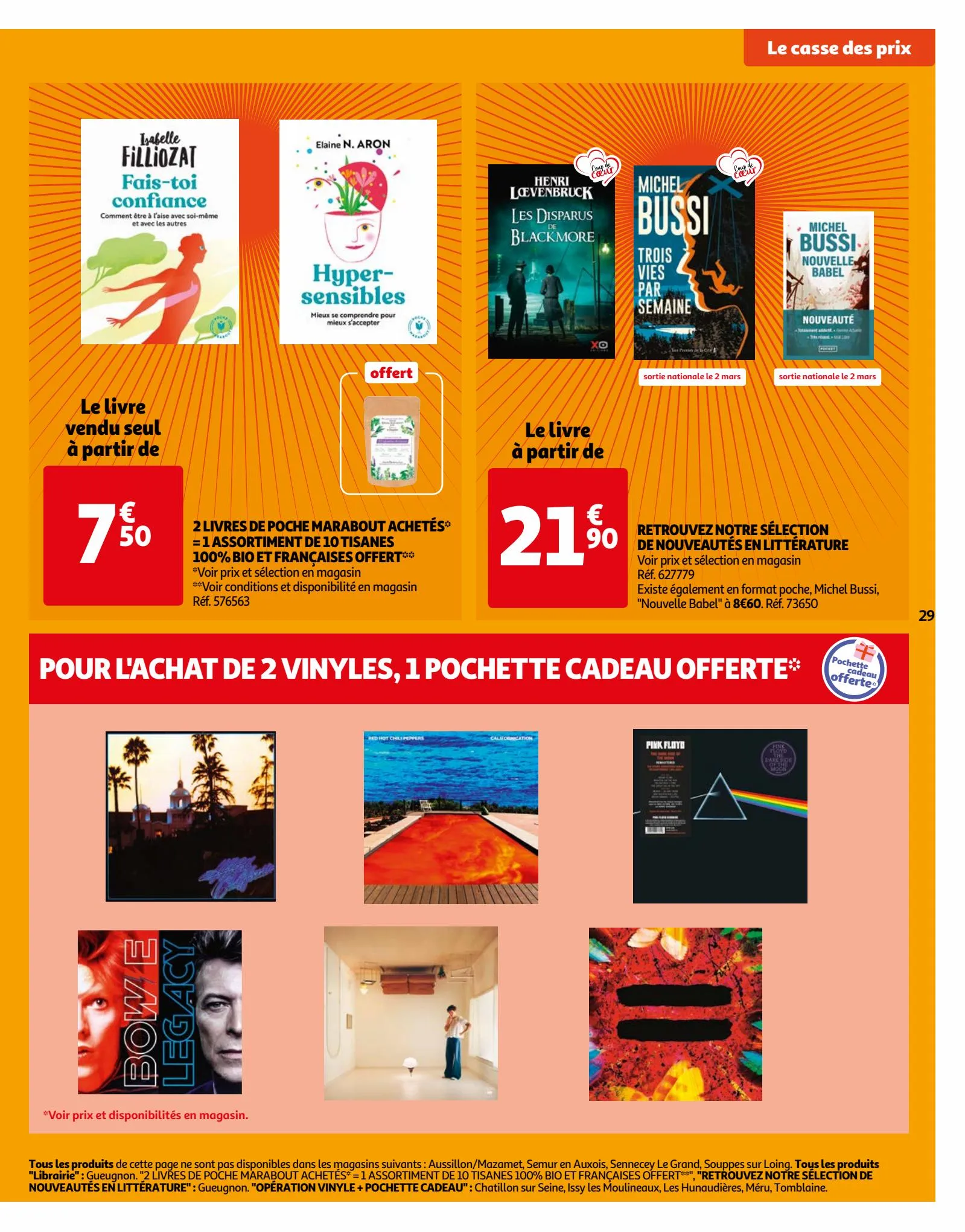 Catalogue Une semaine de promos à prix cassés !, page 00029