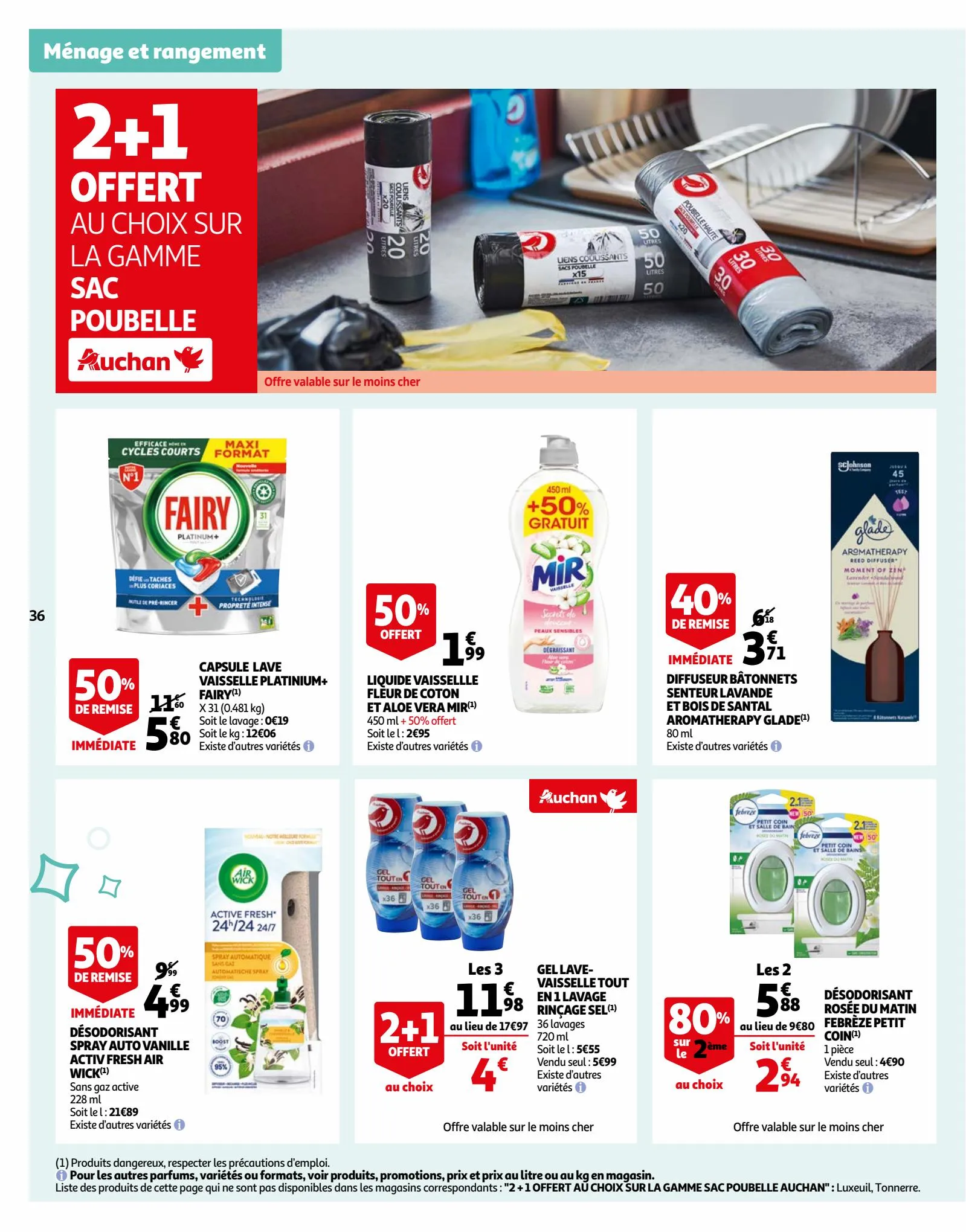 Catalogue Une semaine de promos à prix cassés !, page 00036