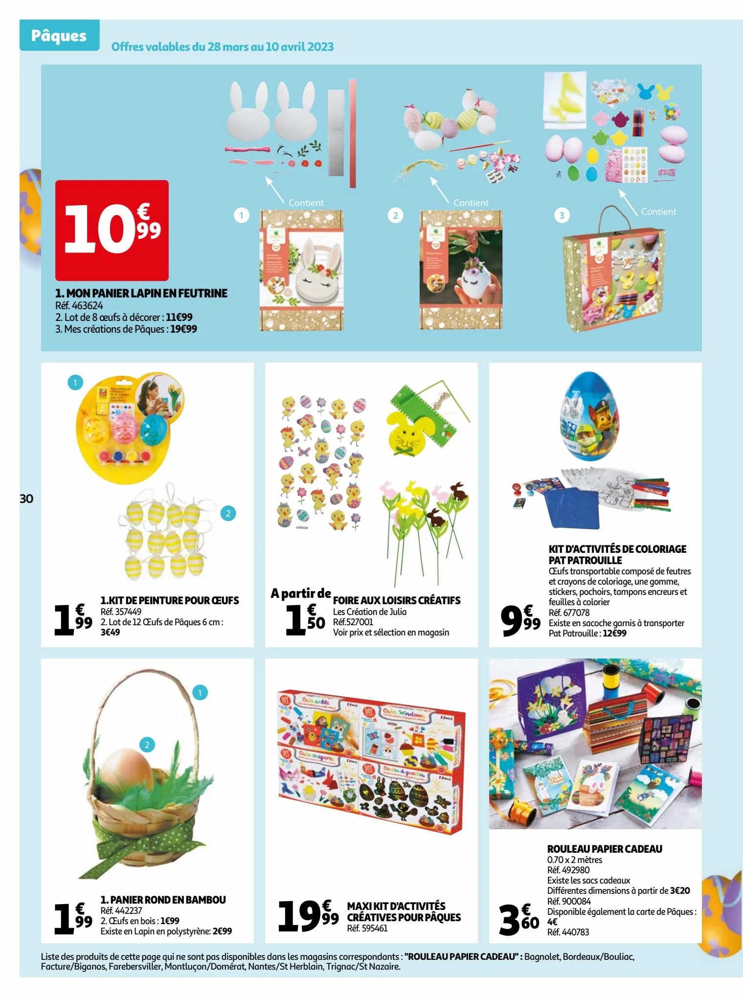 Catalogue Fondez pour Pâques, page 00030