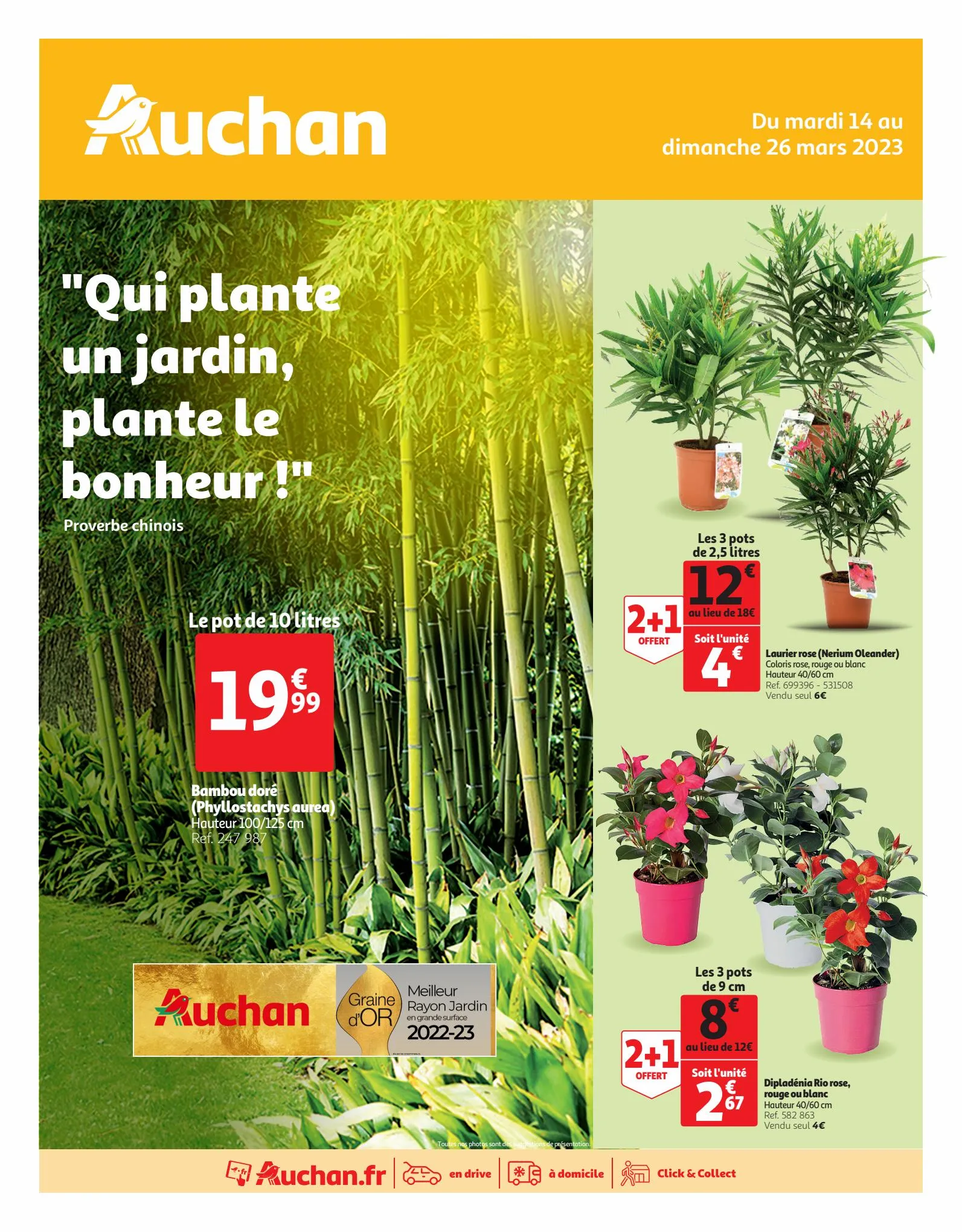 Catalogue Qui plante un jardin, plante le bonheur !, page 00001