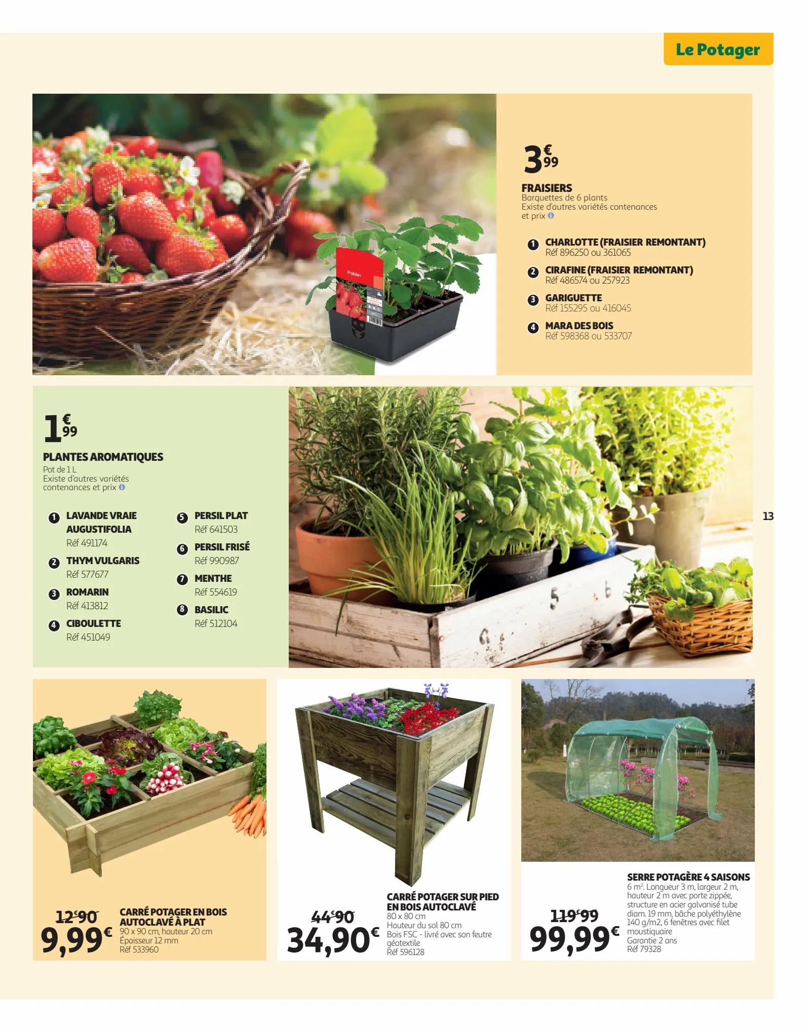 Catalogue Qui plante un jardin, plante le bonheur !, page 00013