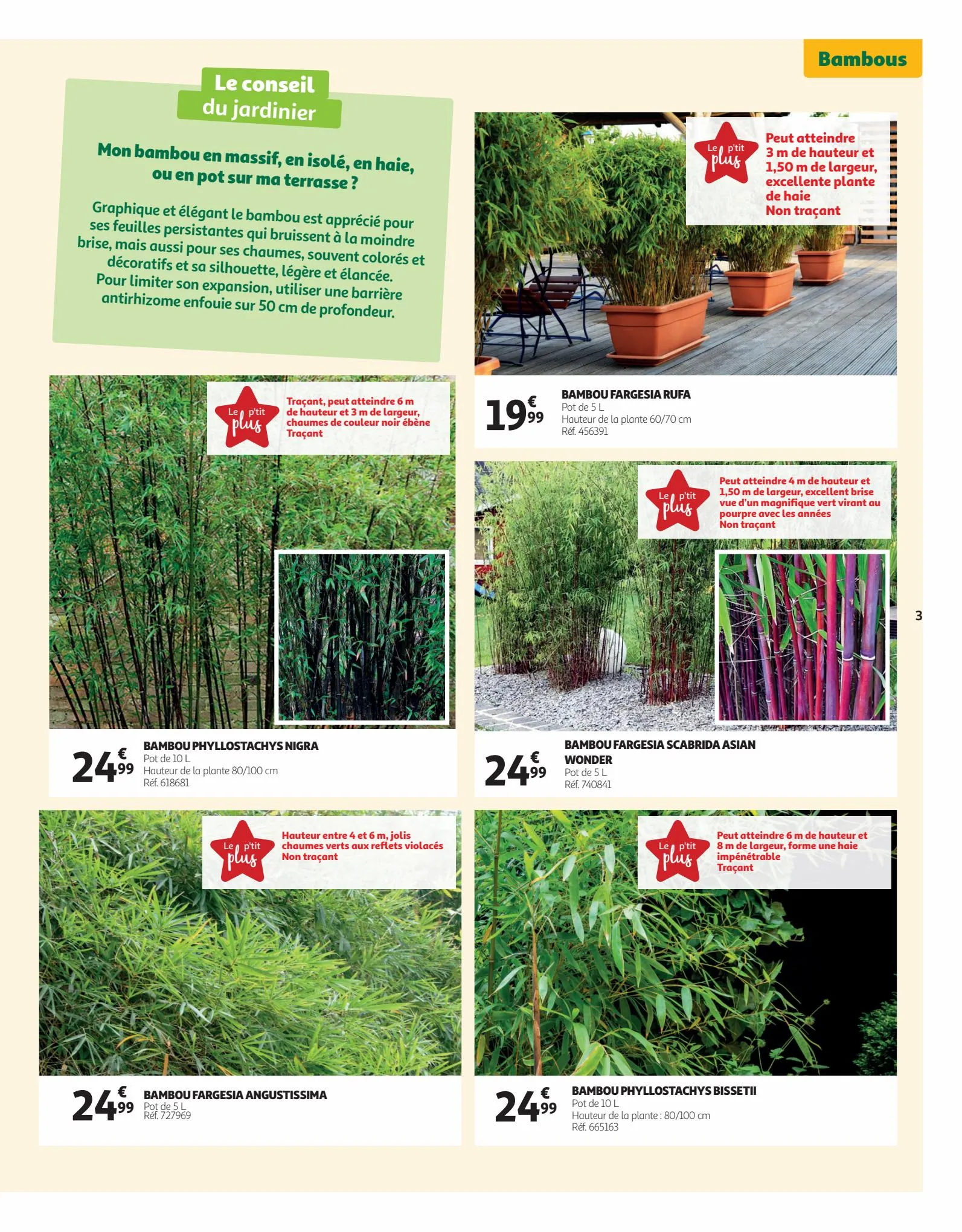 Catalogue Qui plante un jardin, plante le bonheur !, page 00003