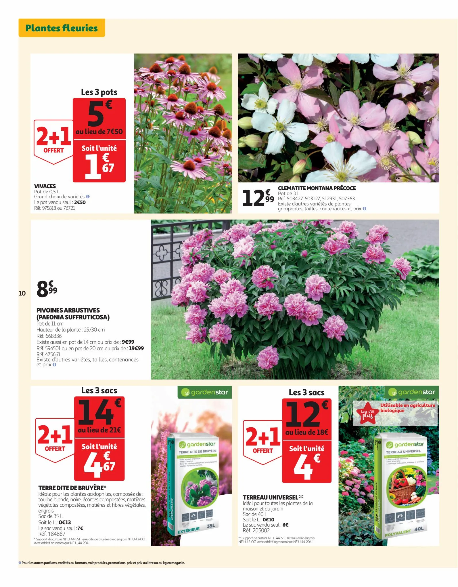 Catalogue Qui plante un jardin, plante le bonheur !, page 00010