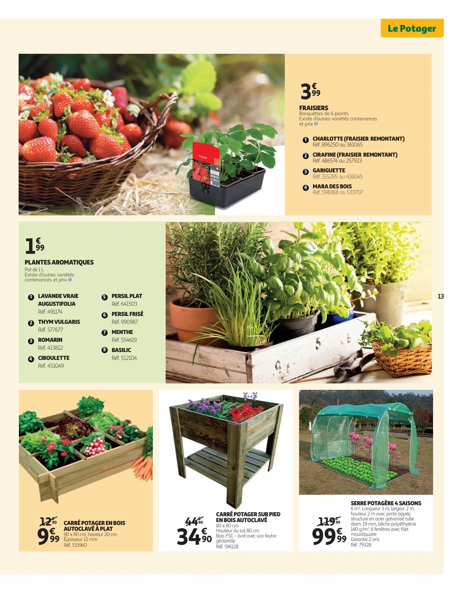 Catalogue Qui plante un jardin, plante le bonheur !, page 00013