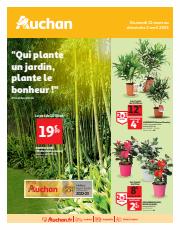 Catalogue Auchan | Qui plante un jardin, plante le bonheur ! | 21/03/2023 - 02/04/2023