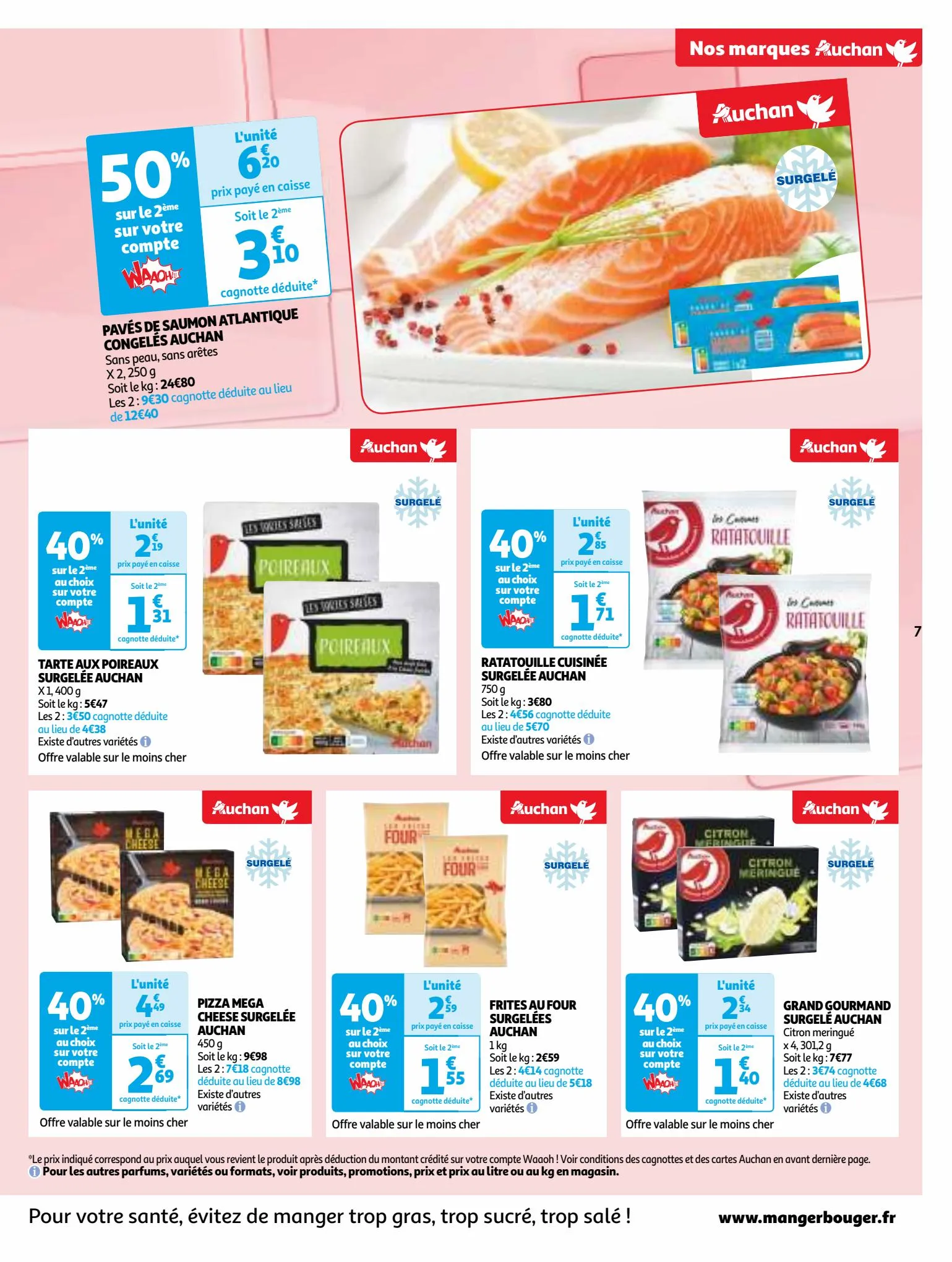 Catalogue Nos marques Auchan : le bon choix sans concession, page 00007