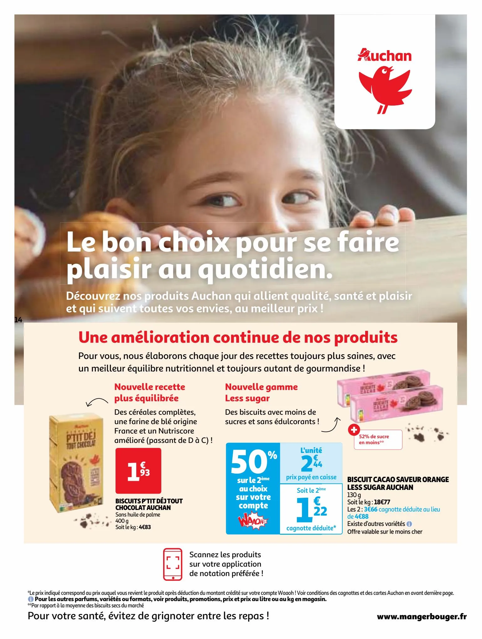 Catalogue Nos marques Auchan : le bon choix sans concession, page 00014