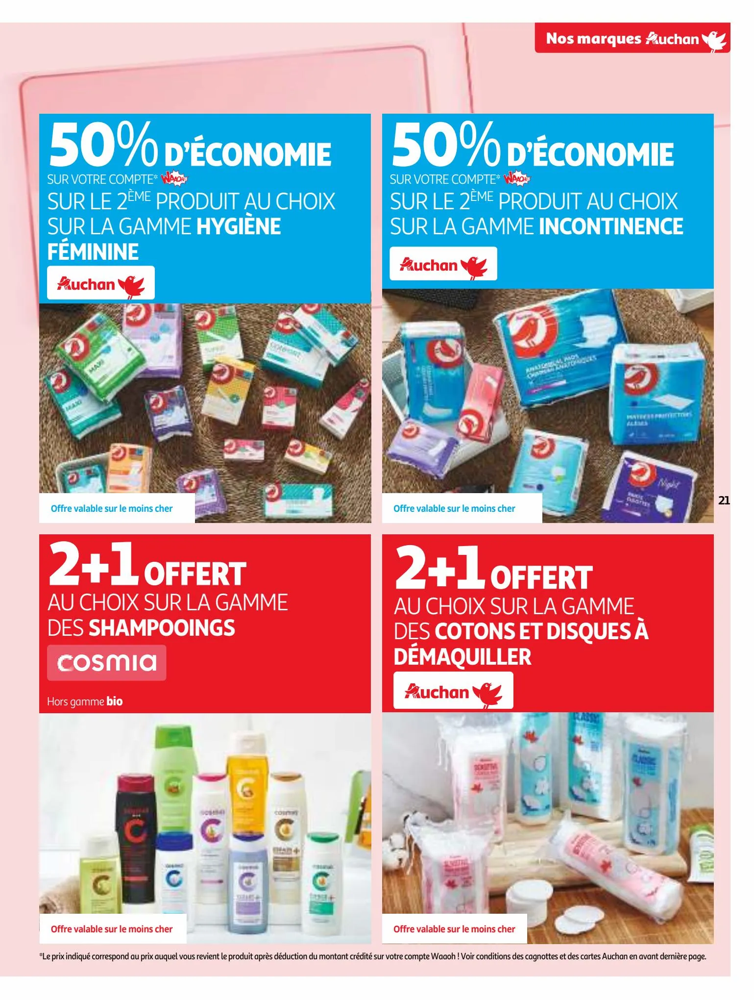 Catalogue Nos marques Auchan : le bon choix sans concession, page 00021