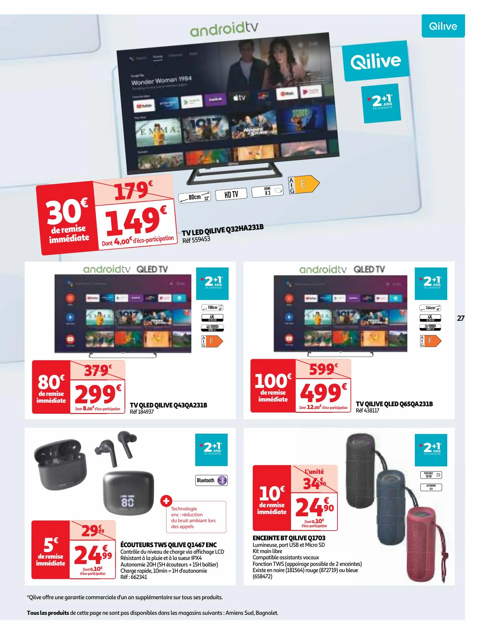 Catalogue Nos marques Auchan : le bon choix sans concession, page 00027