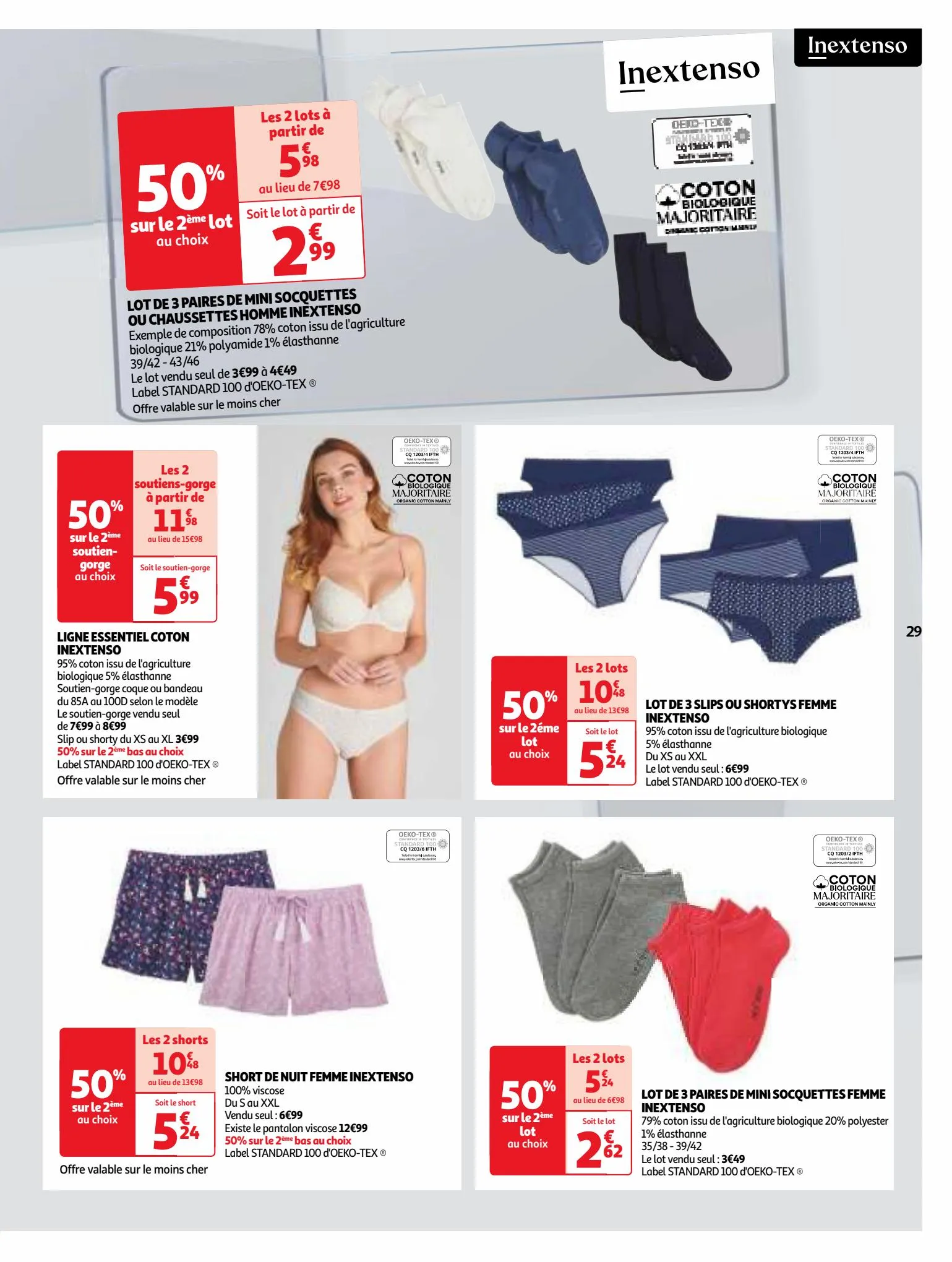Catalogue Nos marques Auchan : le bon choix sans concession, page 00029