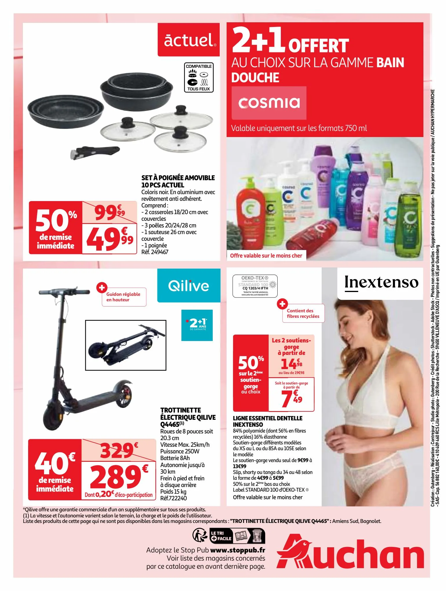 Catalogue Nos marques Auchan : le bon choix sans concession, page 00040