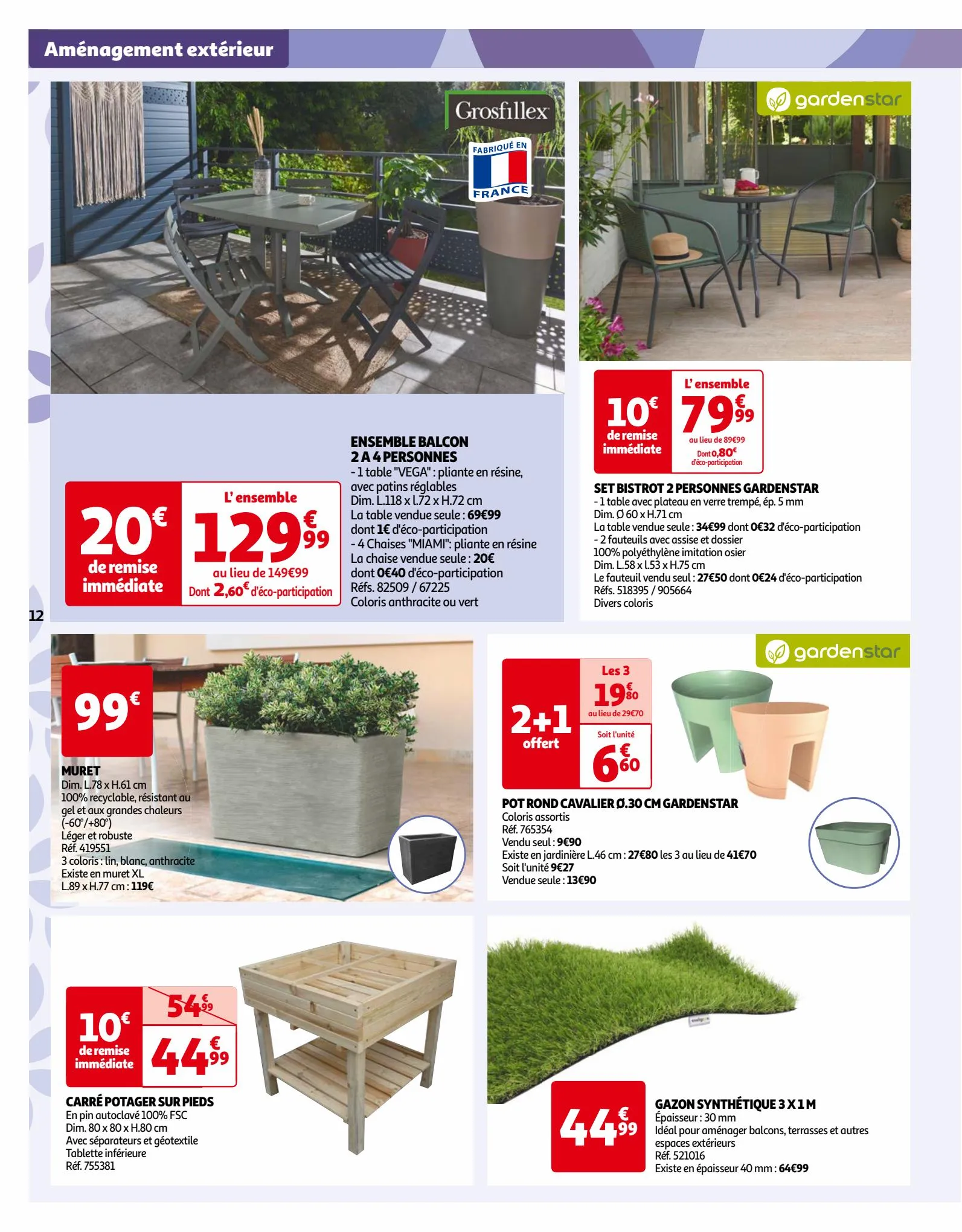 Catalogue Devenez une star du jardin, page 00012